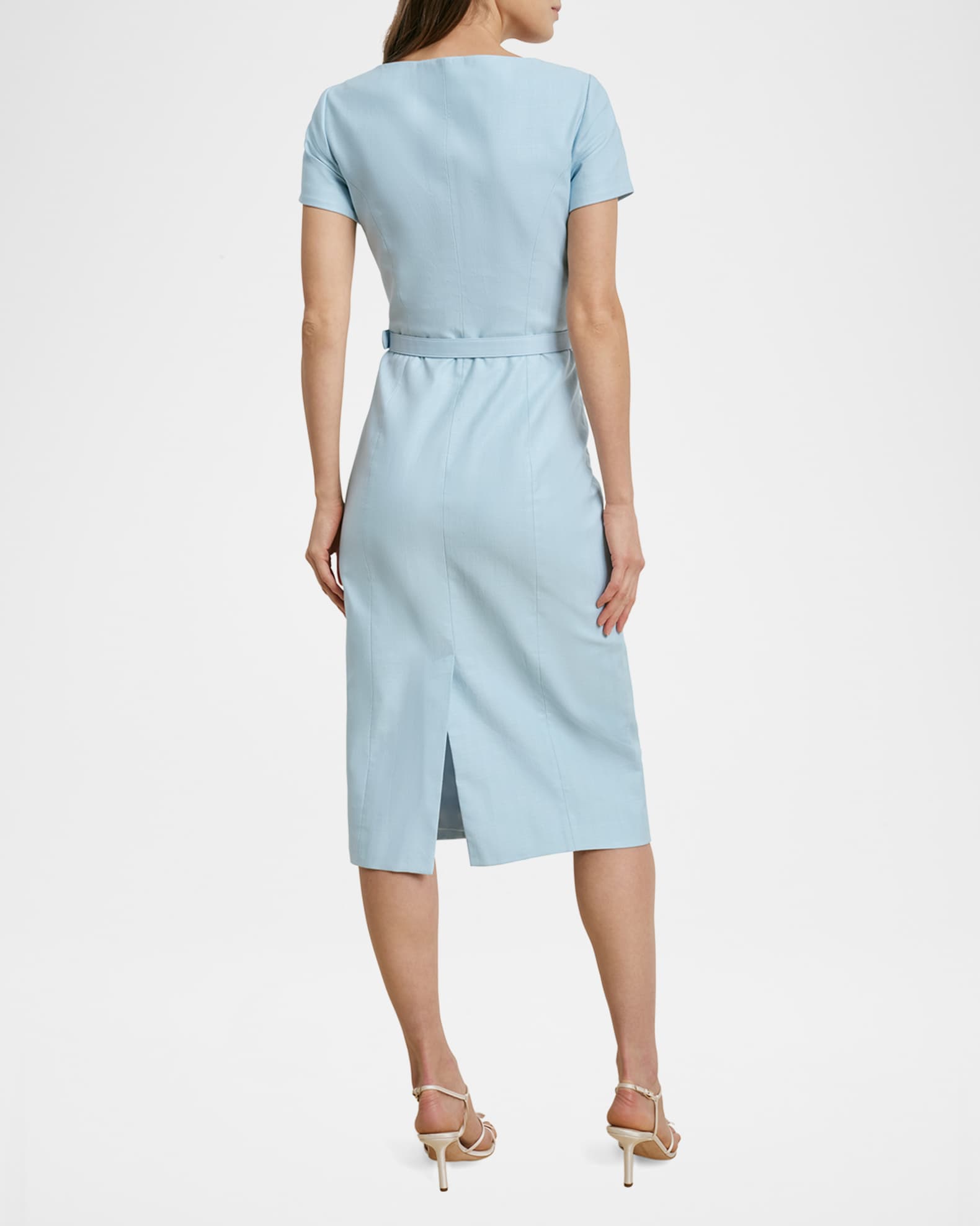 slim fit dress slacks Mademoiselle Dress in Marlin