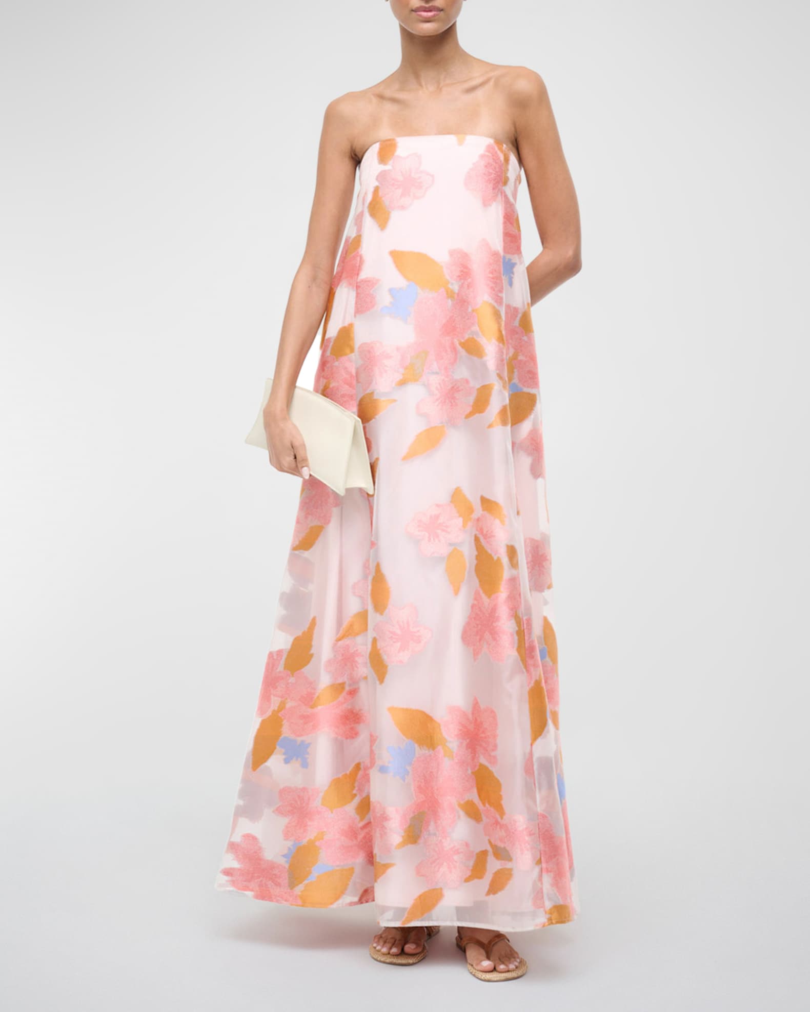 STAUD, Allyson Dress in Spring Day, Size 4