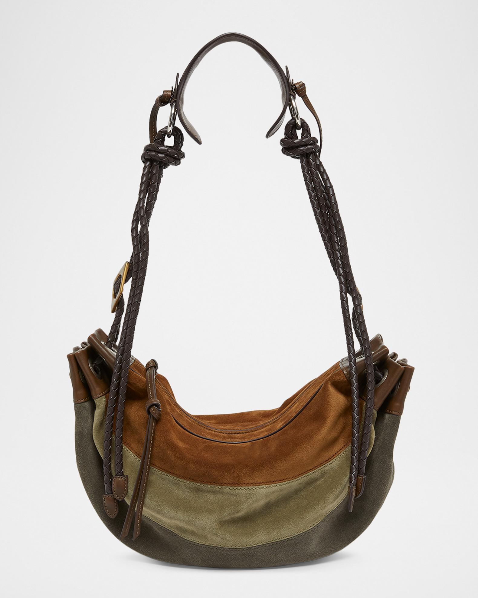 Etoile Isabel Marant Maia Medium Suede Shoulder Bag | Neiman Marcus