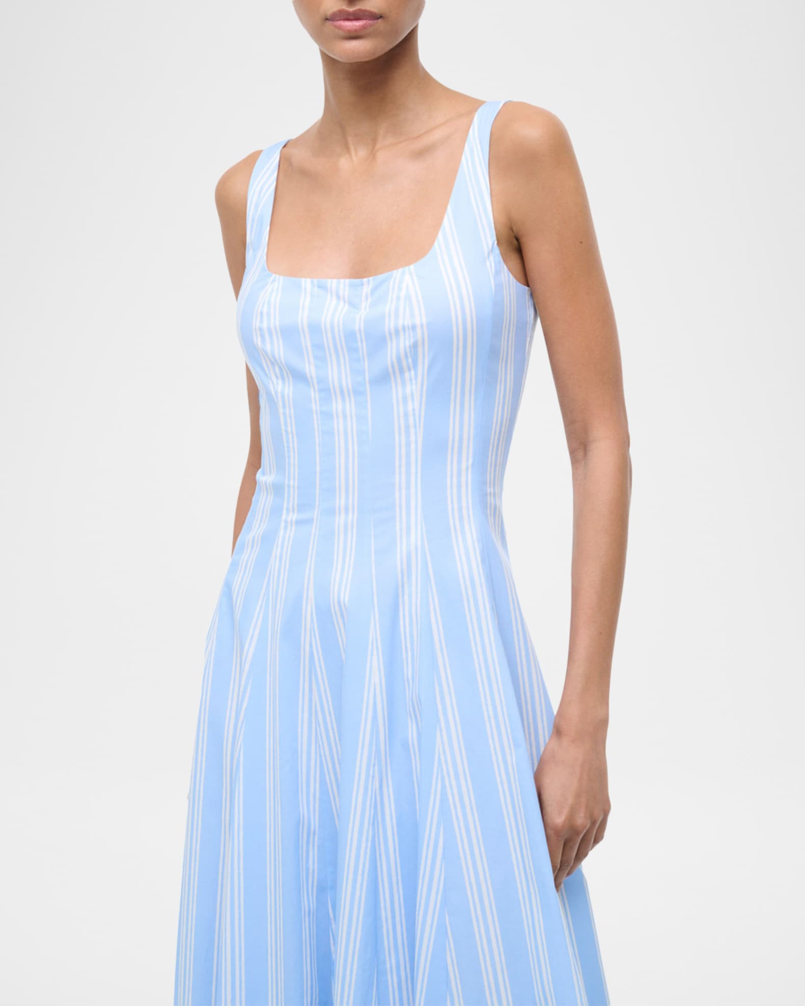 princess polly baby blue dress Gray Sequined A-line Dress Alexis – tr.petrapetrova main image 0
