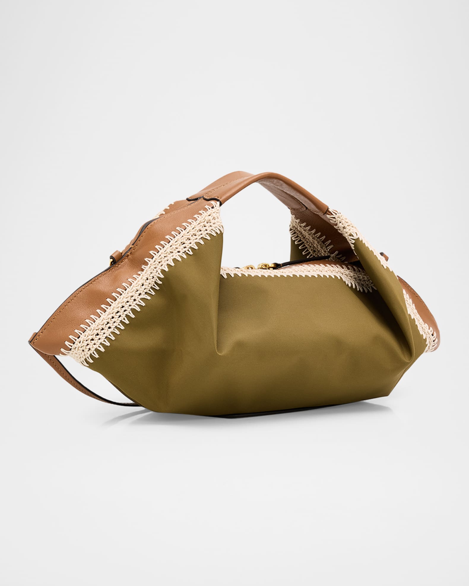 3.1 Phillip Lim Luna Large Contrast-Stitch Crossbody Bag | Neiman