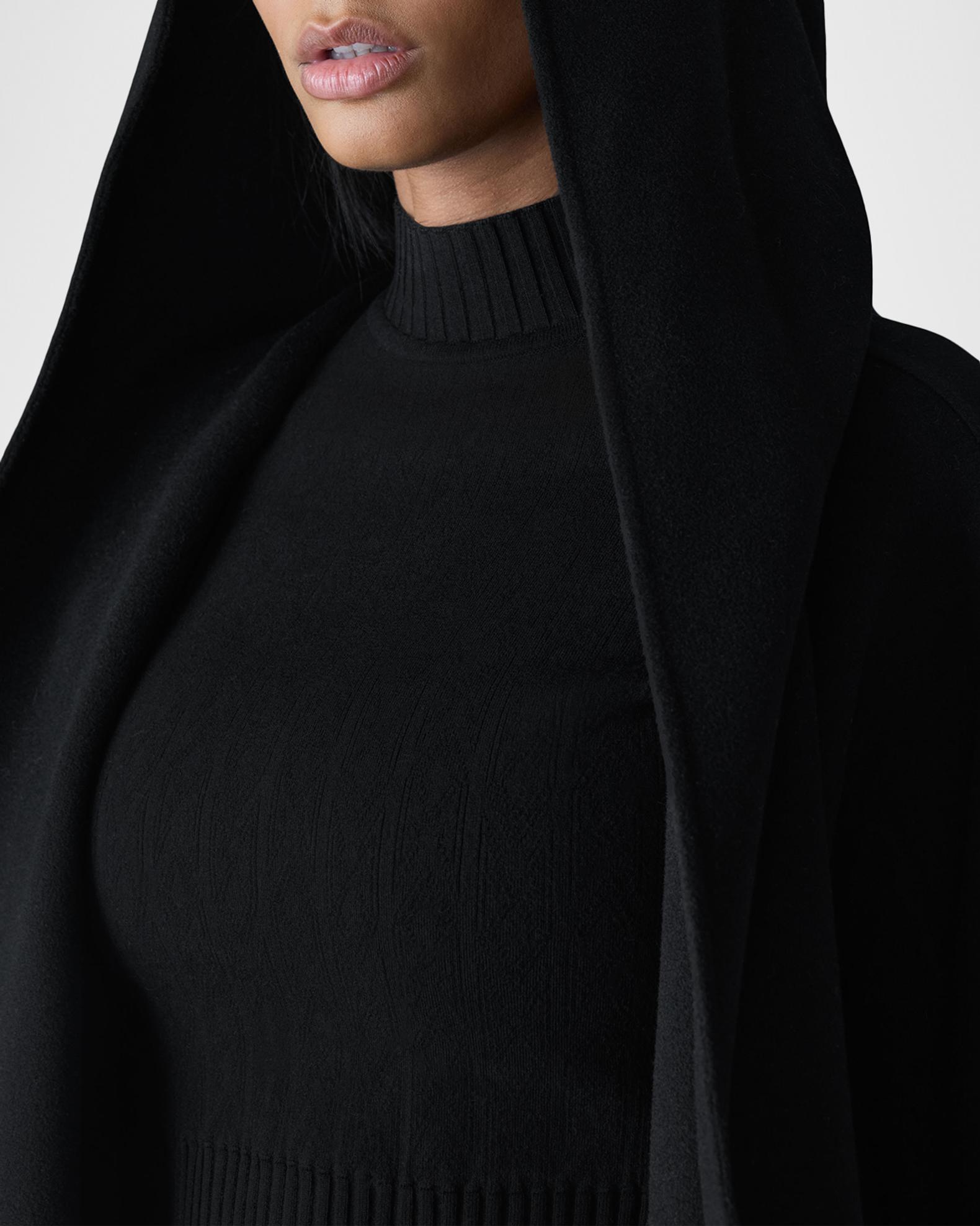 Mackage Paya-Z Hooded Wool Wrap Coat | Neiman Marcus