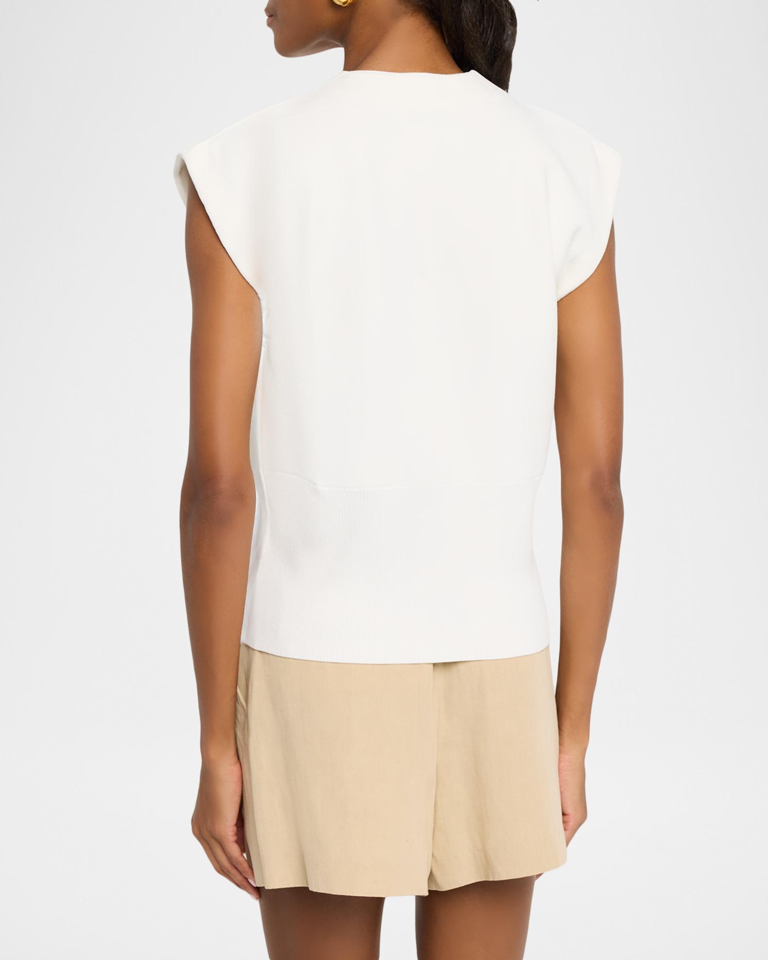 Veronica Beard Isador Knit Vest | Neiman Marcus