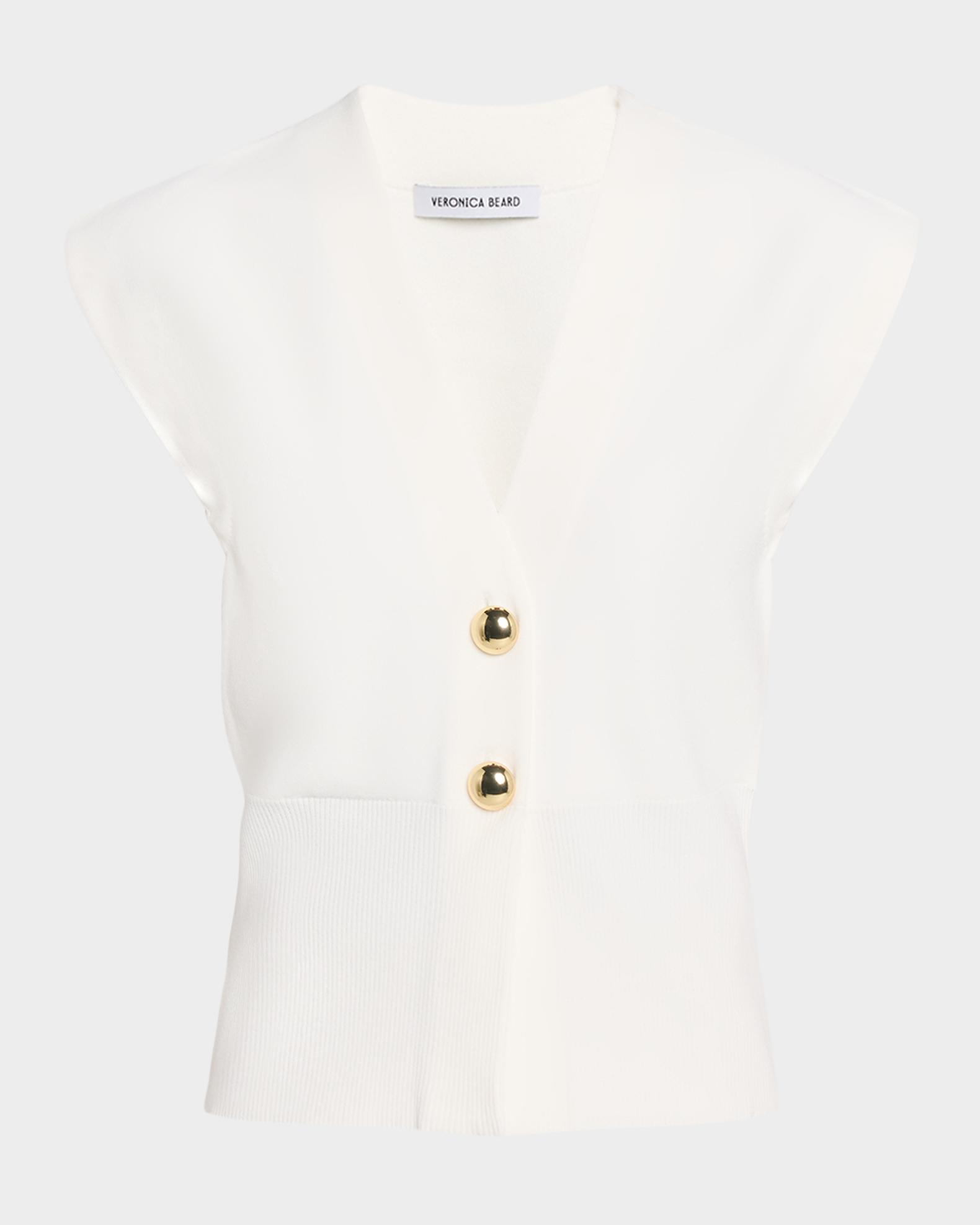 Veronica Beard Isador Knit Vest | Neiman Marcus