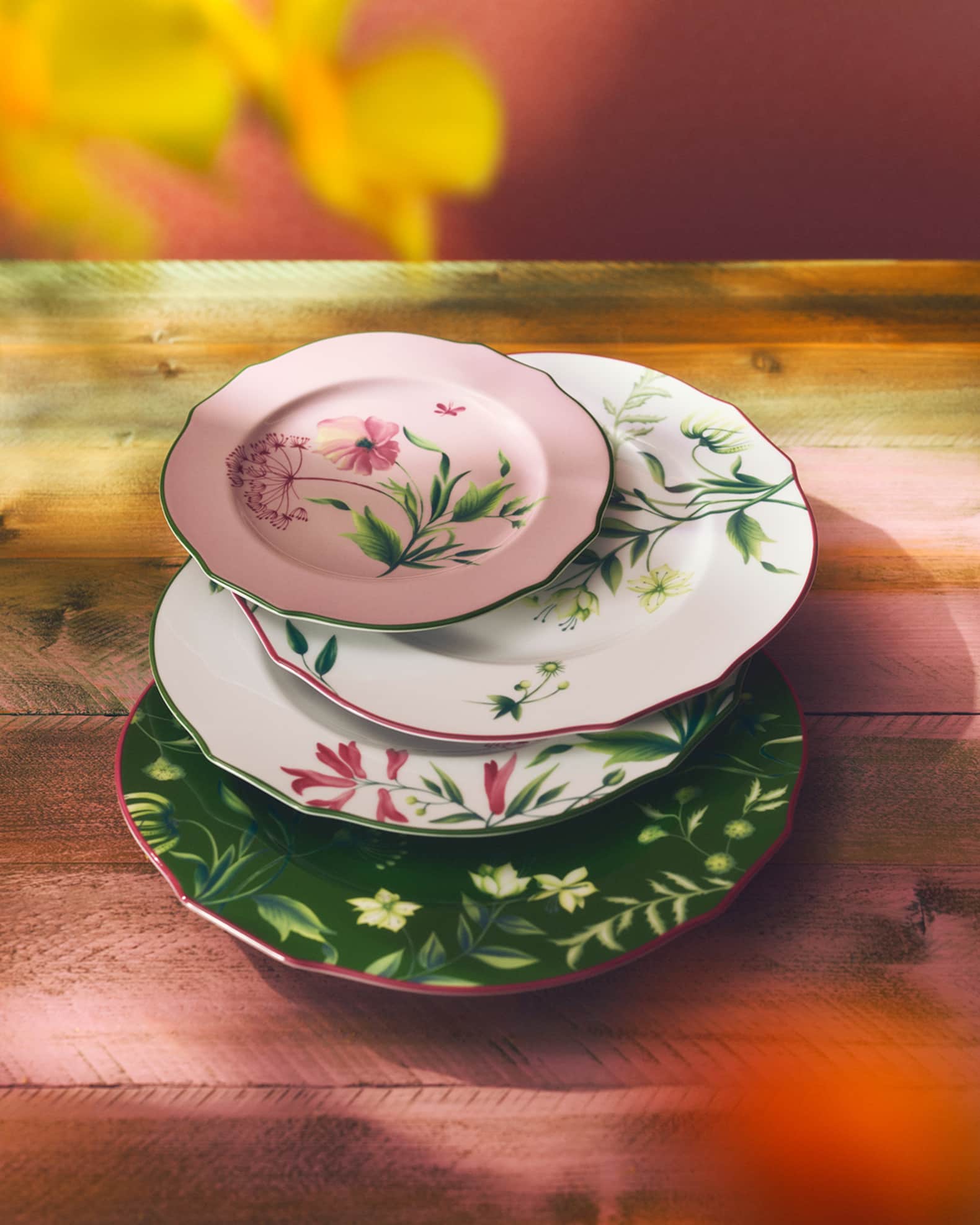 GINORI 1735 Florenza Malva Dessert Plate | Neiman Marcus