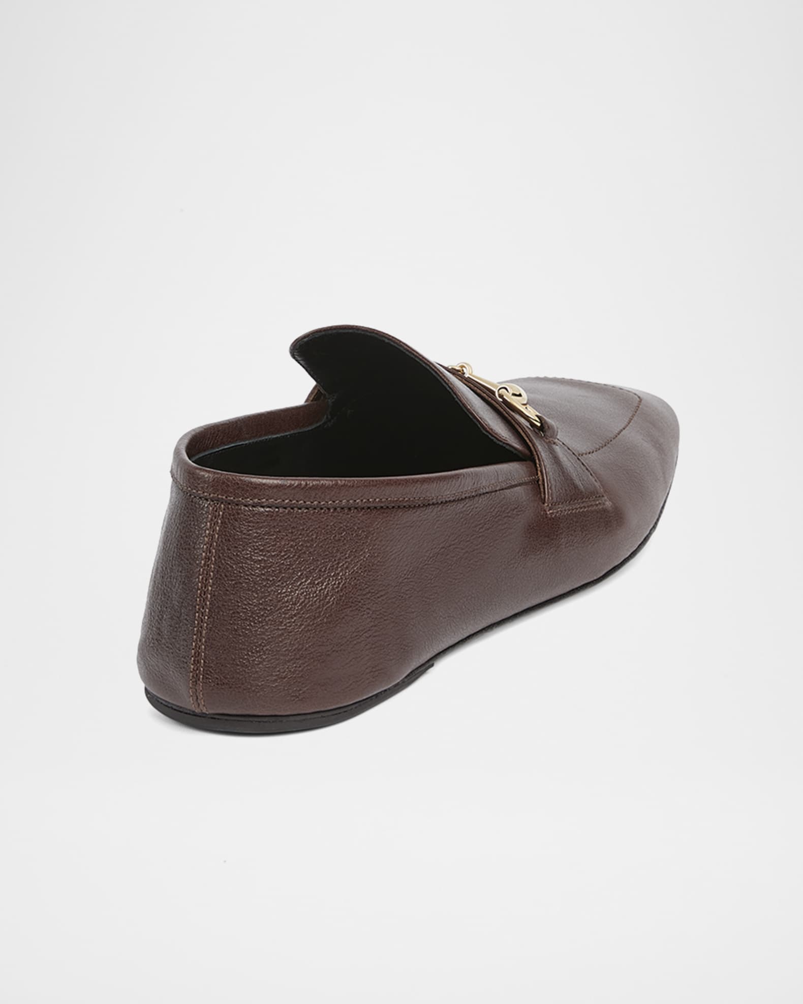 Gucci Men's La Famiglia Leather Horsebit Loafers | Neiman Marcus