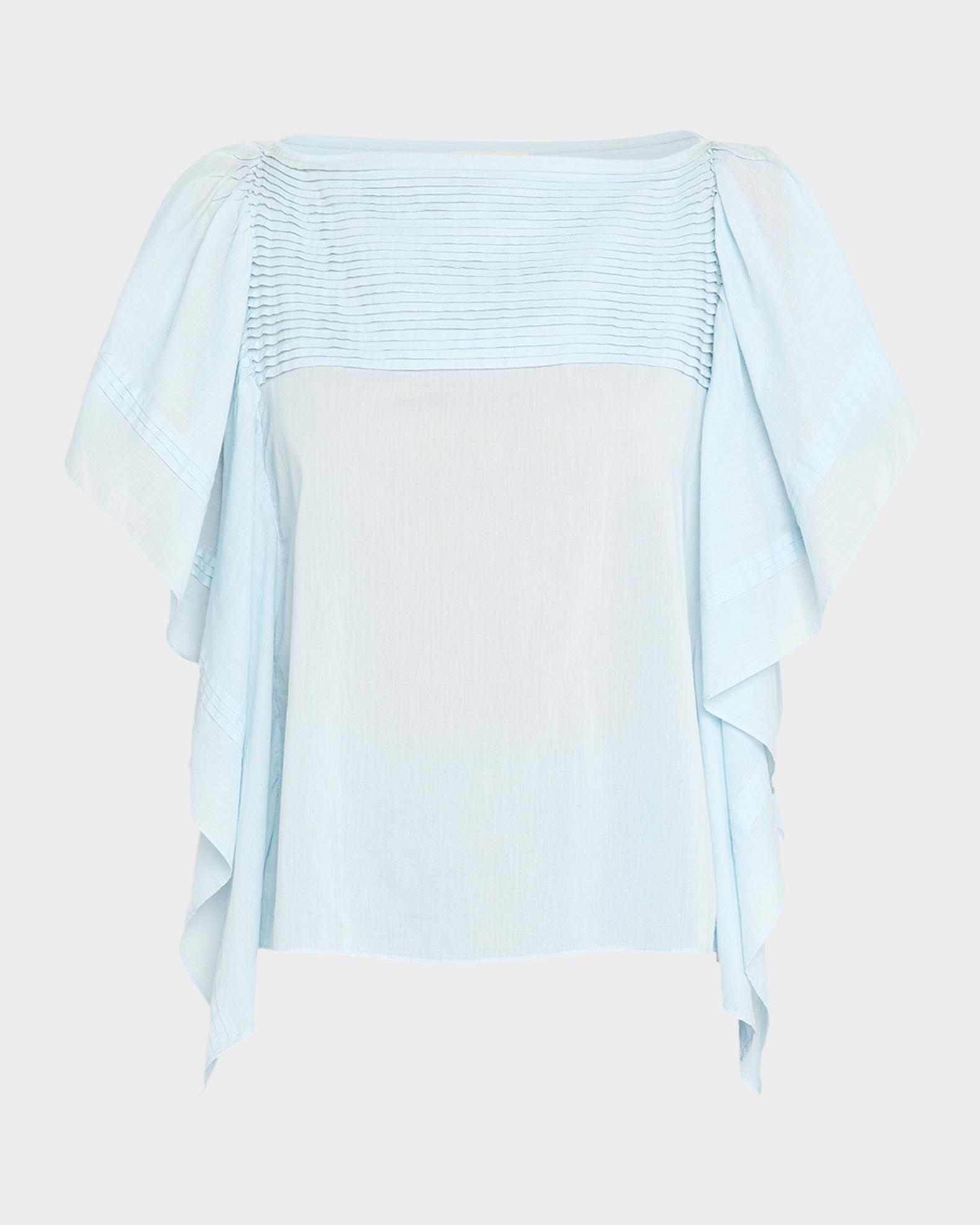 Ulla Johnson Lu Short-Sleeve Ruffle Top | Neiman Marcus
