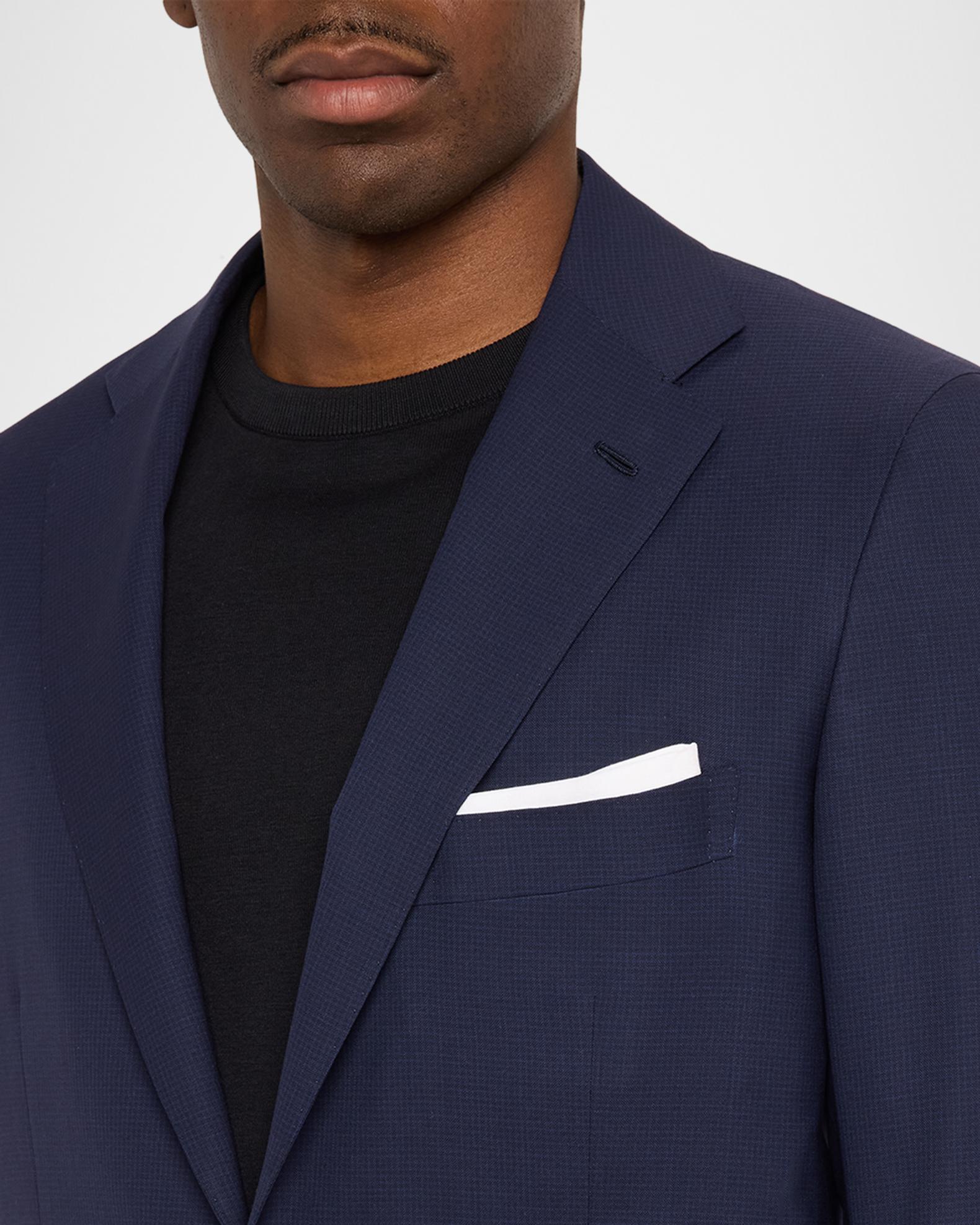 Kiton Men's Mini-Check Wool Modern Fit Two-Piece Suit | Neiman Marcus