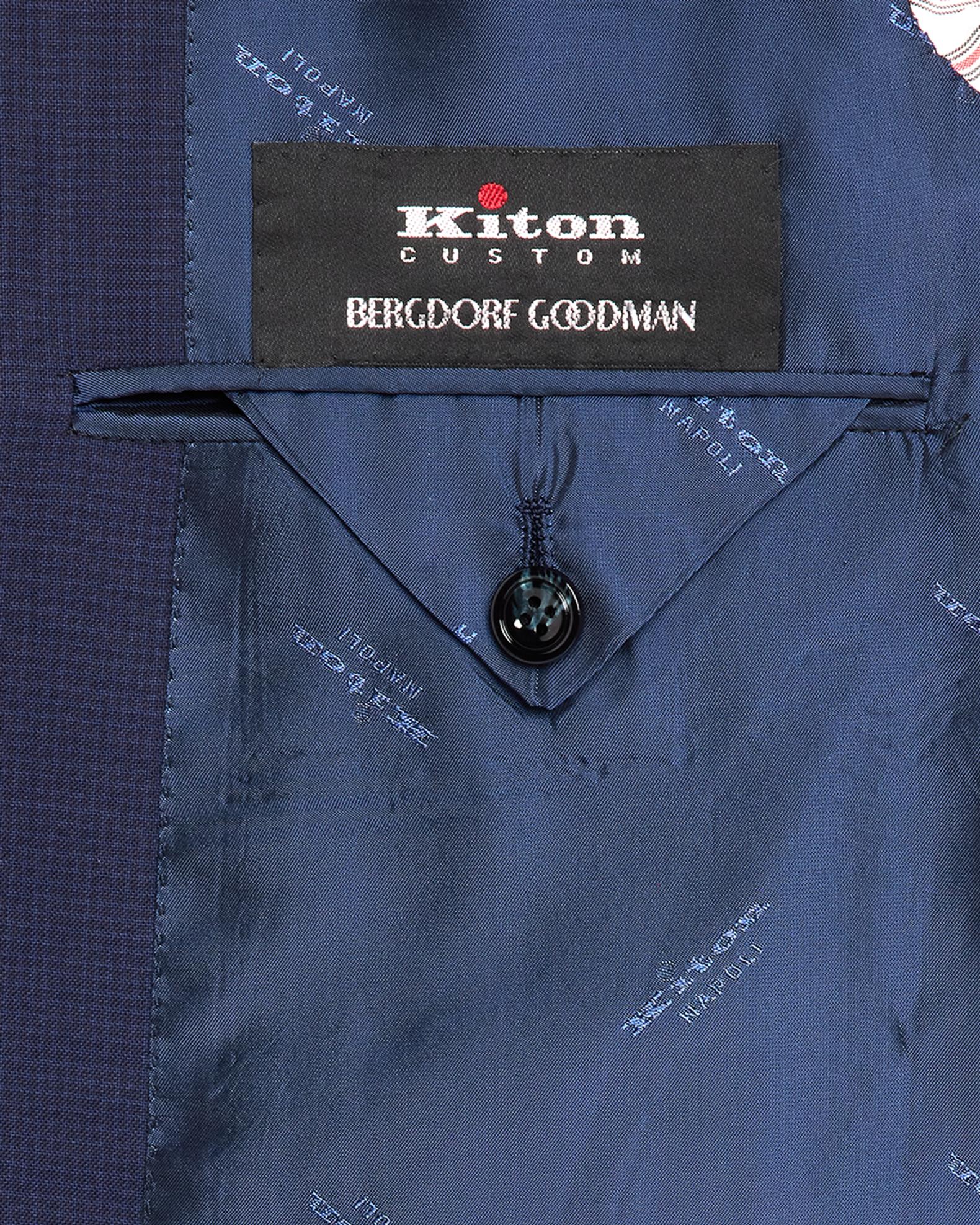 Kiton Men's Mini-Check Wool Modern Fit Two-Piece Suit | Neiman Marcus