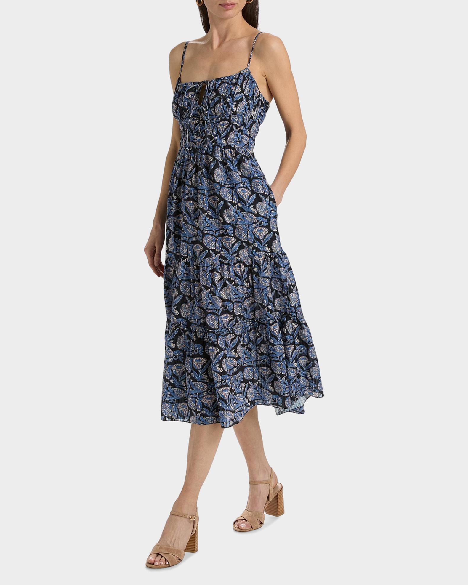 aydin knit dress Ulla Johnson Women's Print Tiered Cotton Sundress - Brown Jessica knit