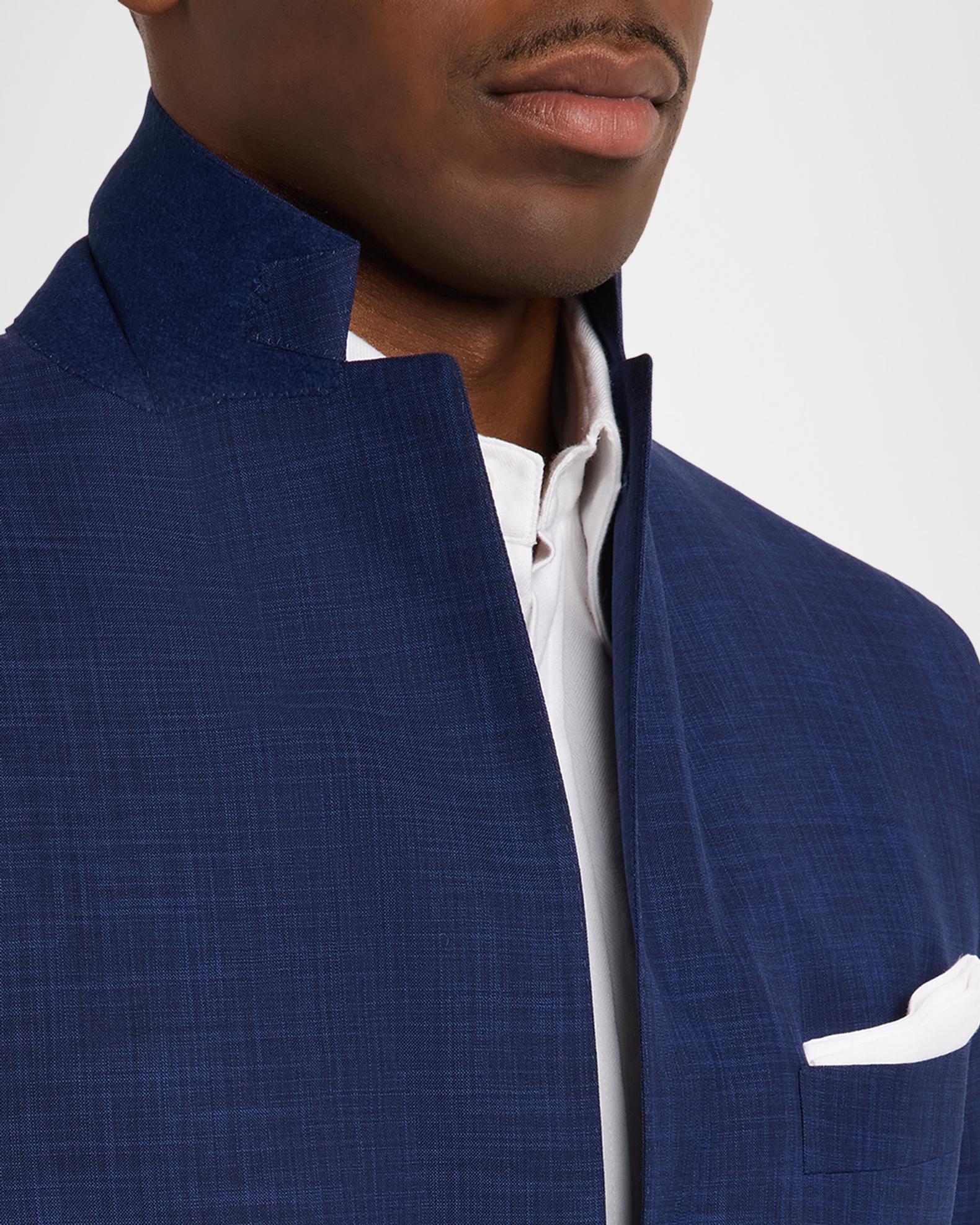 Kiton Men's Textured Check Wool and Silk Two-Piece Suit | Neiman