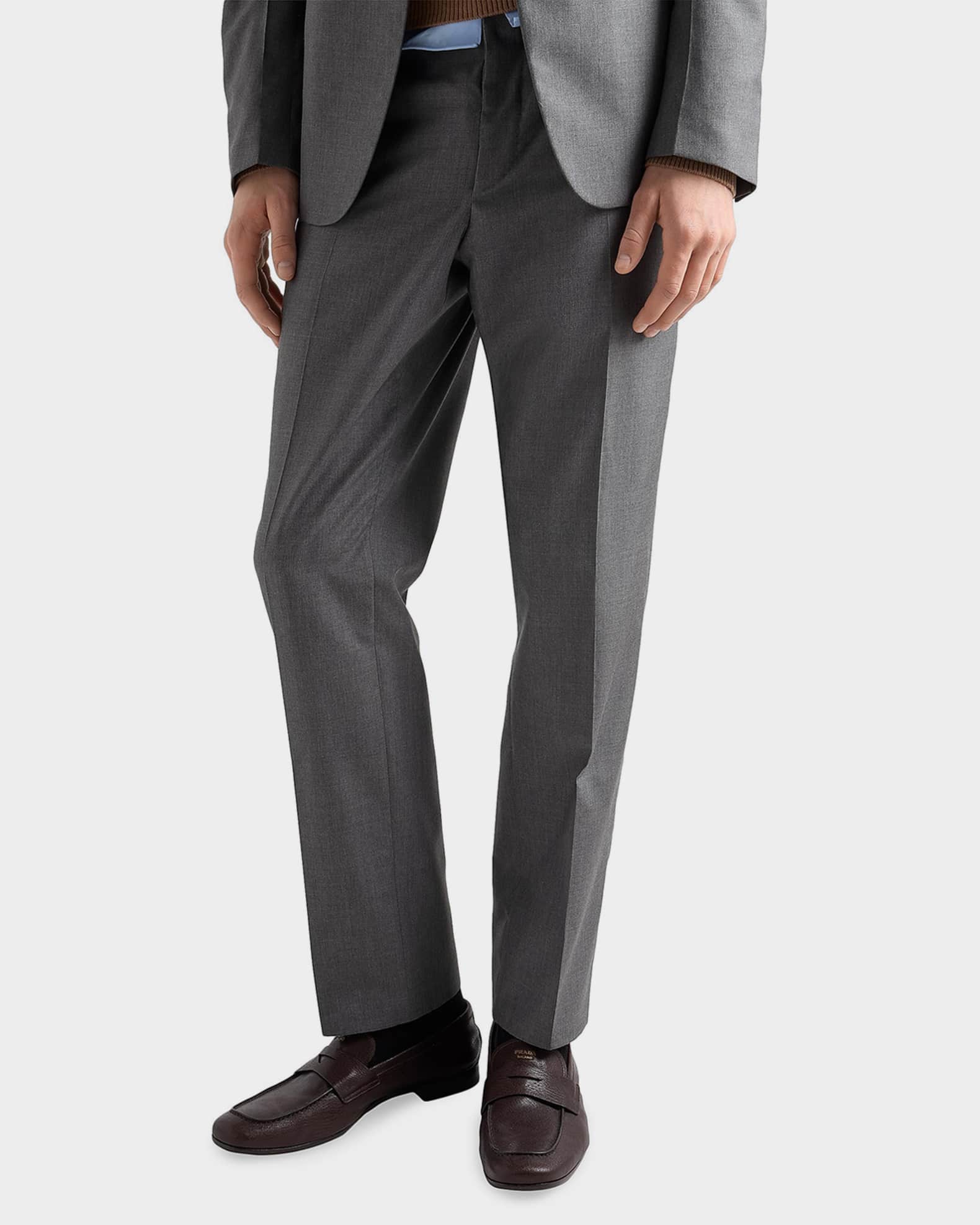 Prada Men's Silk Single-Breasted Two-Piece Suit | Neiman Marcus