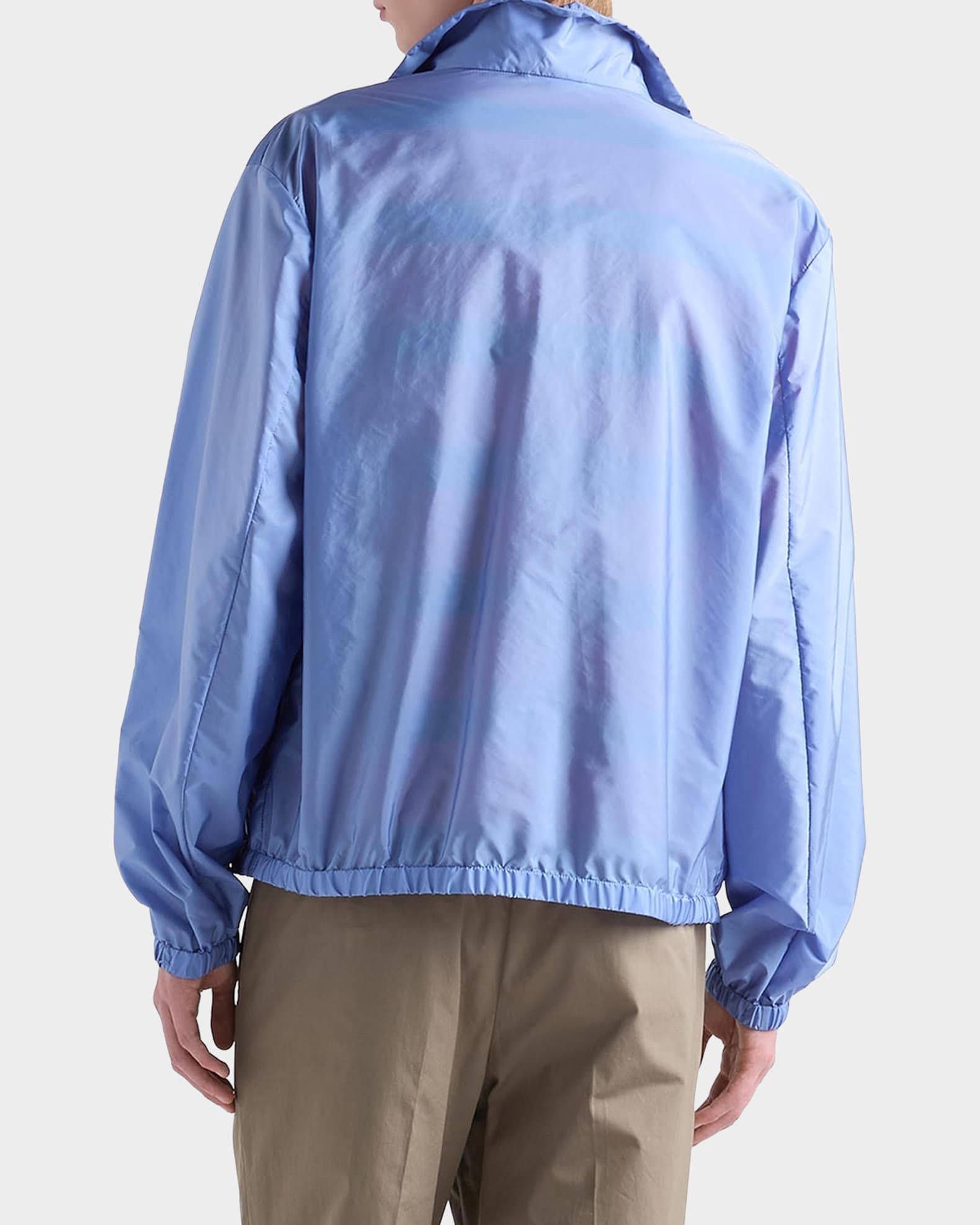Prada Men's Re-Nylon Zip Jacket | Neiman Marcus