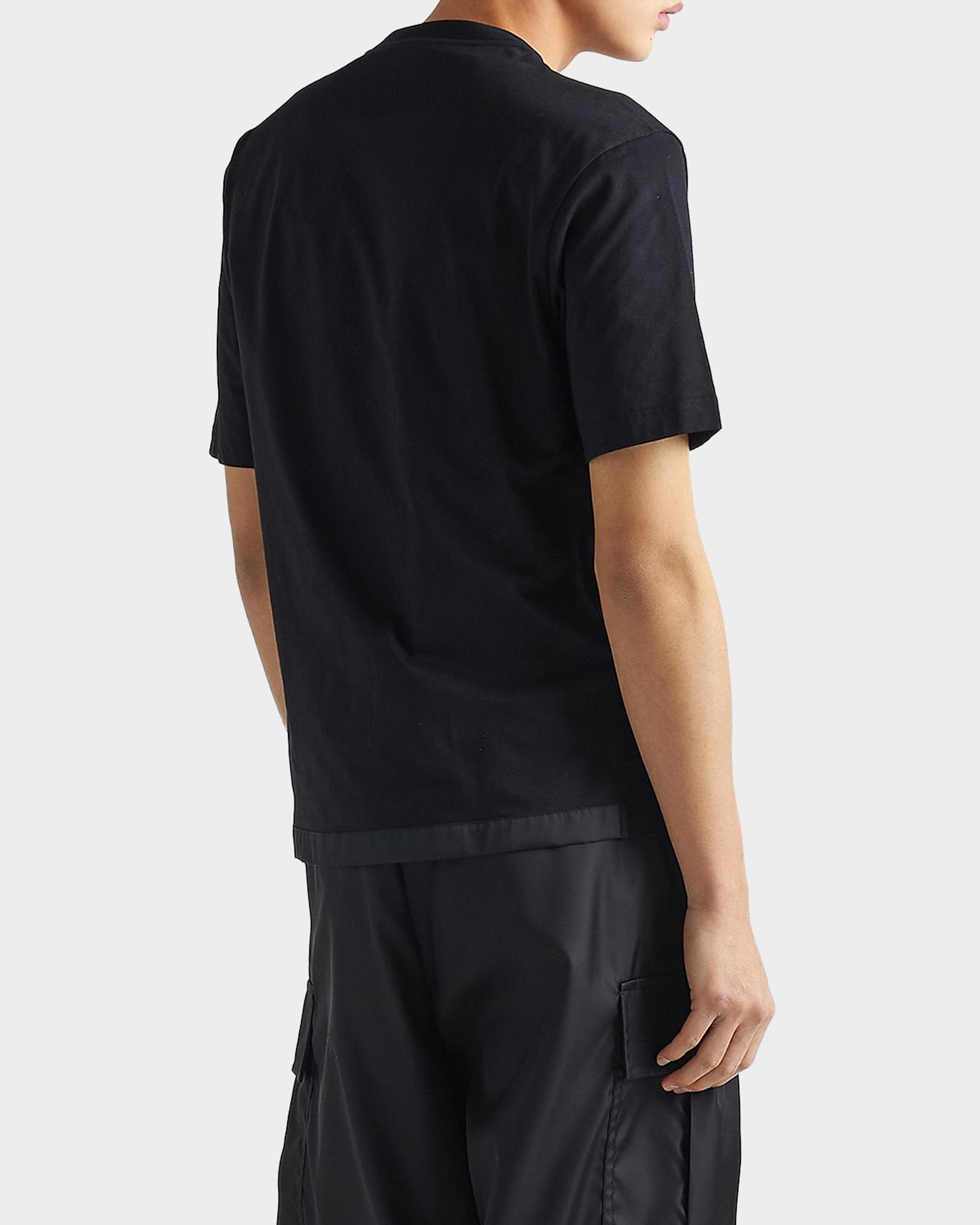 Prada Men's Re-Nylon and Jersey Tee | Neiman Marcus