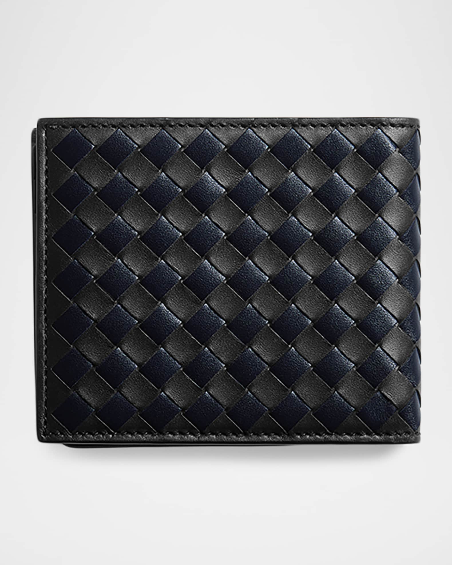 Bottega Veneta Men's Intrecciato Piccolo Leather Bi-Fold Wallet