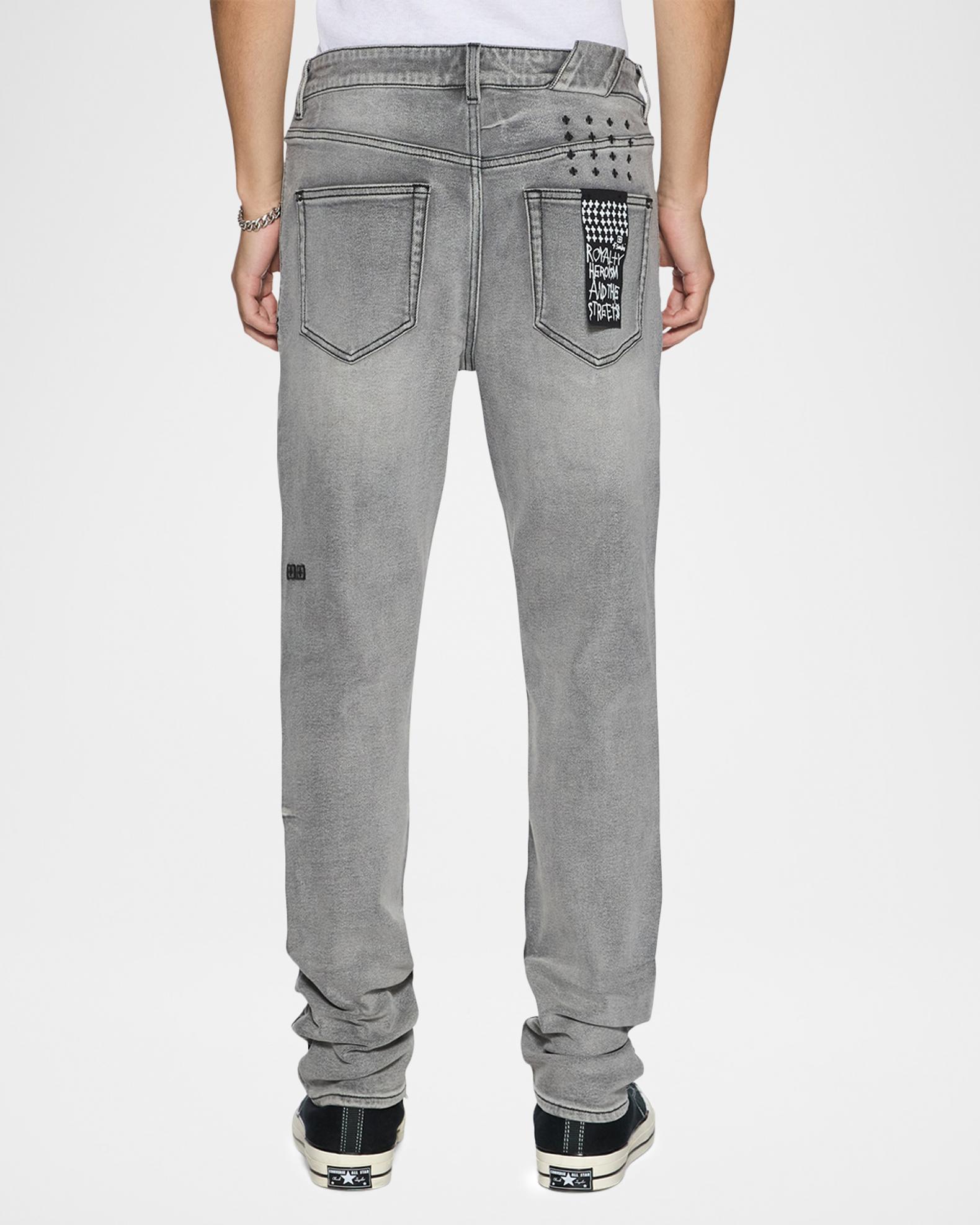 Ksubi Chitch Graphic Cotton Tapered-Leg Jeans | Neiman Marcus