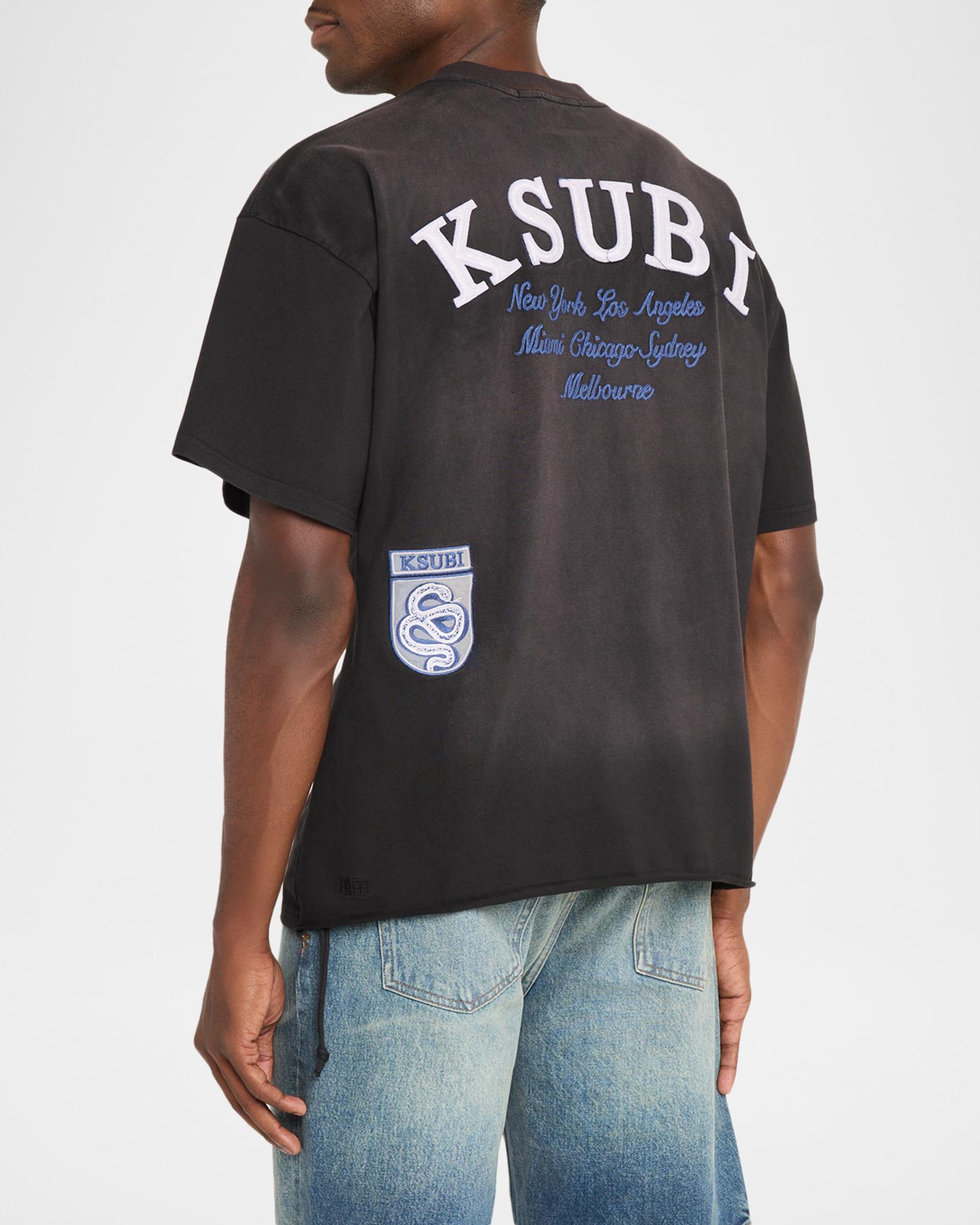 Ksubi Men's Genesis Ekcess Logo-Embroidered Cotton T-shirt