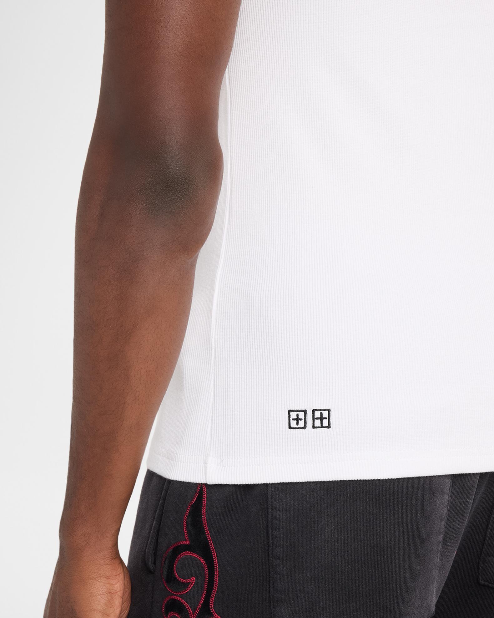 Ksubi Men's Graphic Ribbed Cotton Tank | Neiman Marcus