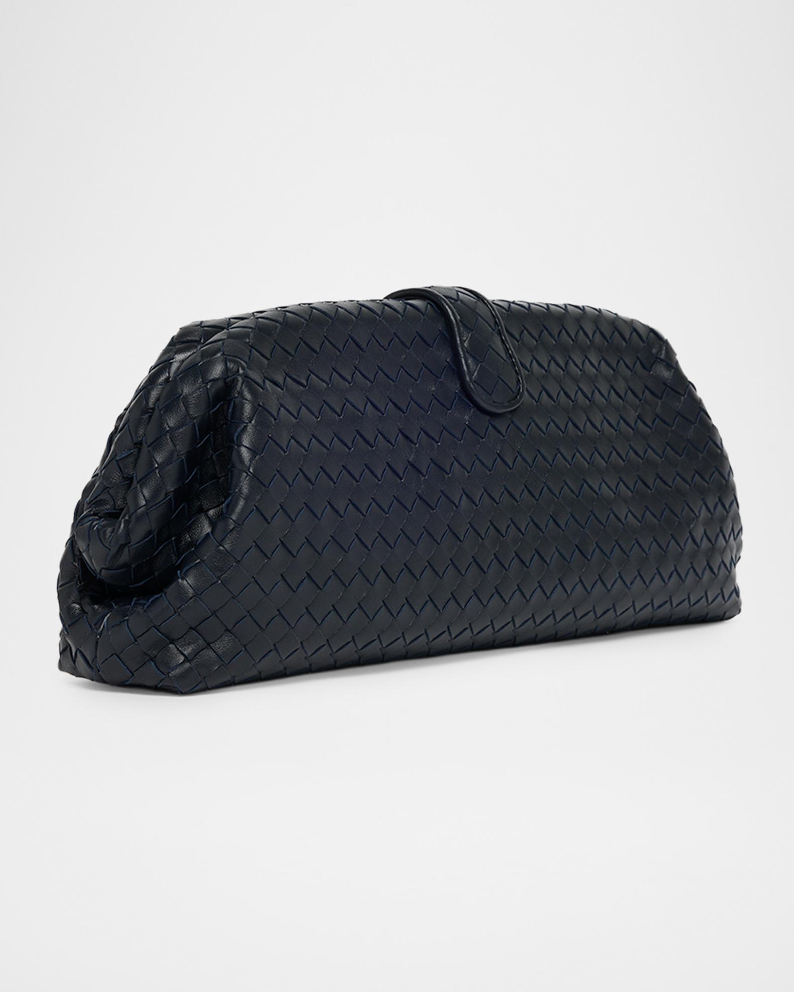 Bottega Veneta Lauren 1979 Leather Clutch Bag | Neiman Marcus