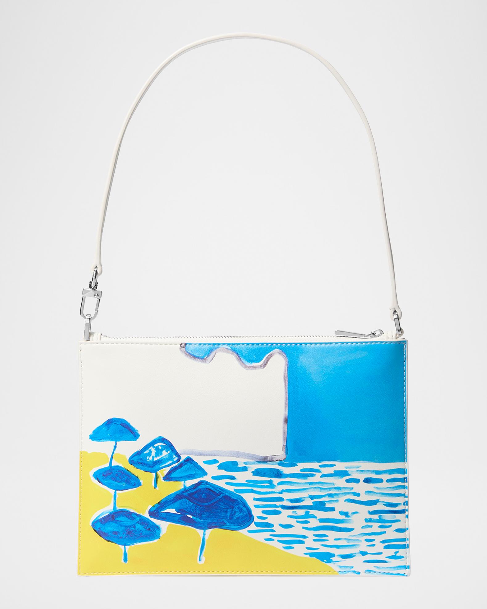 MICHAEL Michael Kors XL Convertible Seaside-Print Wristlet Bag