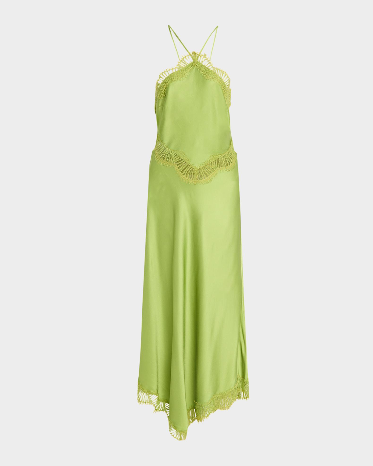 stella satin and lace midi dress alc A.L.C. Stella Dress