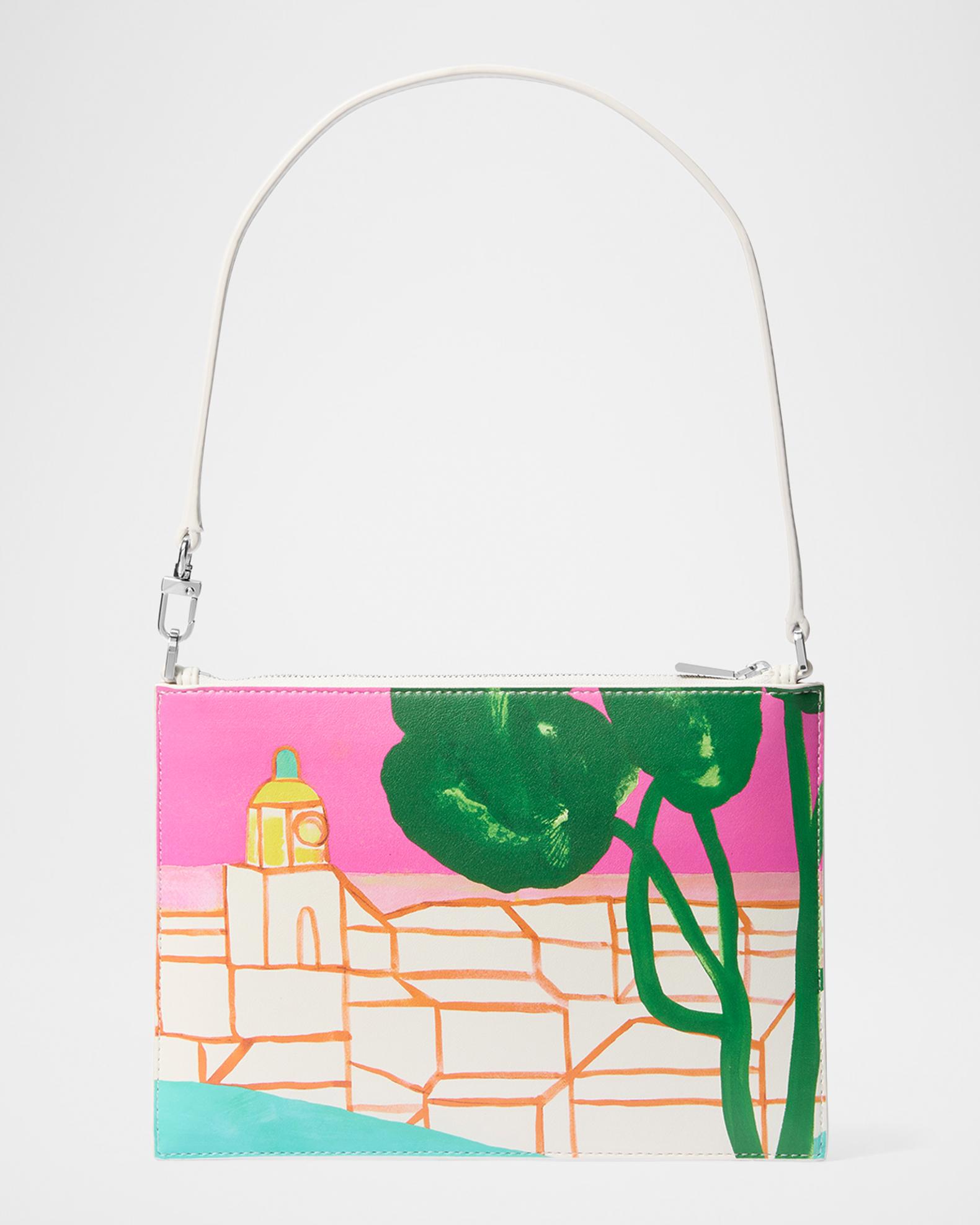 MICHAEL Michael Kors XL Convertible Landscape-Print Wristlet Bag