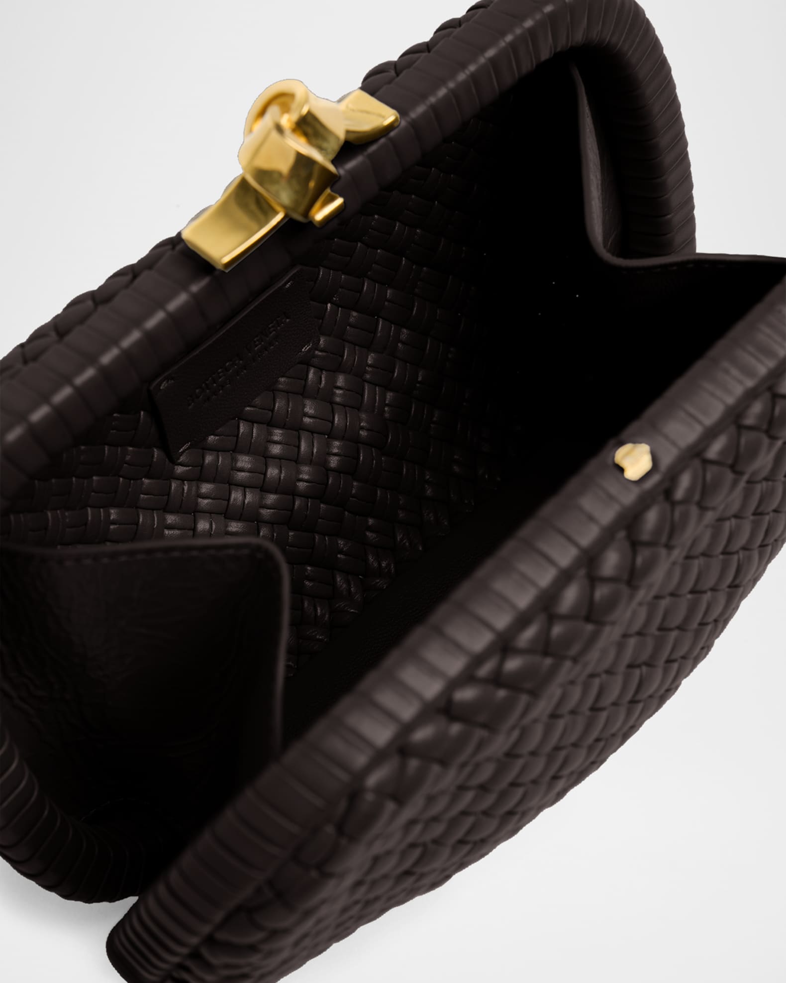 Bottega Veneta Padded Leather Sculptural Knot Clutch Bag | Neiman