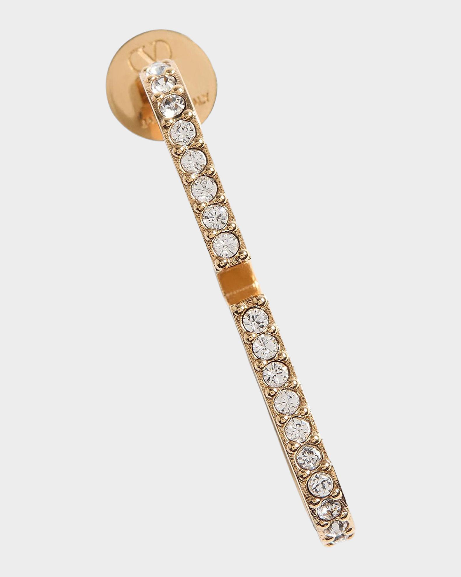 Valentino Garavani VLogo Signature Crystal Earrings | Neiman Marcus