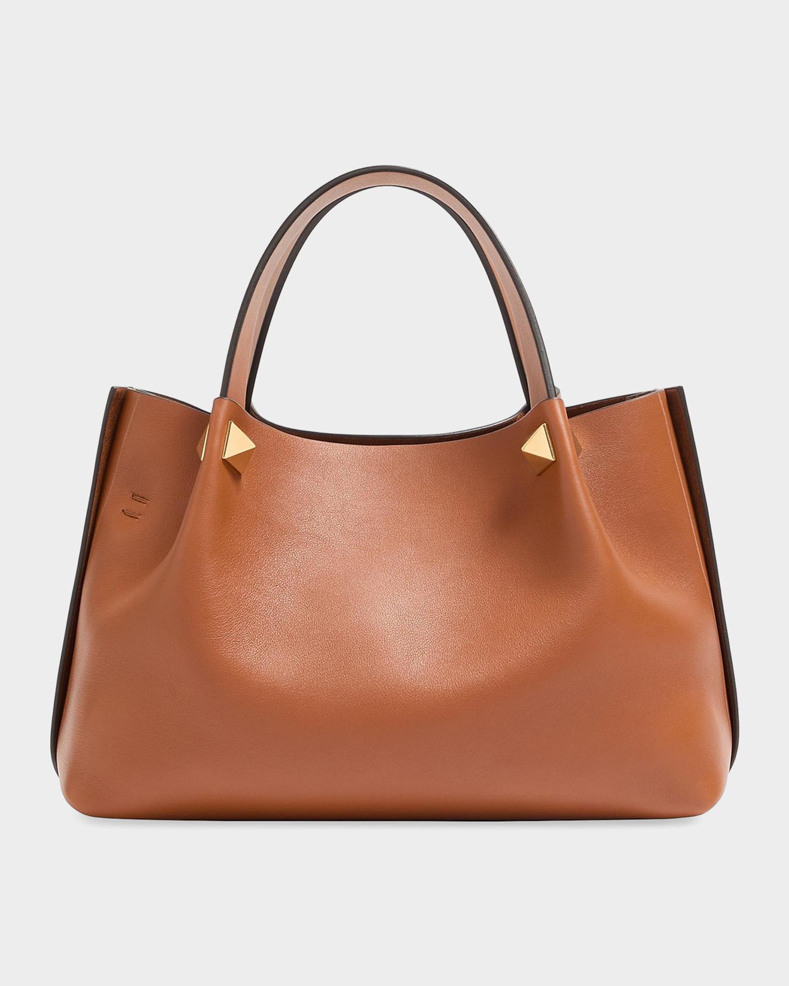Valentino Garavani Small Soft Leather Top Handle Bag | Neiman Marcus