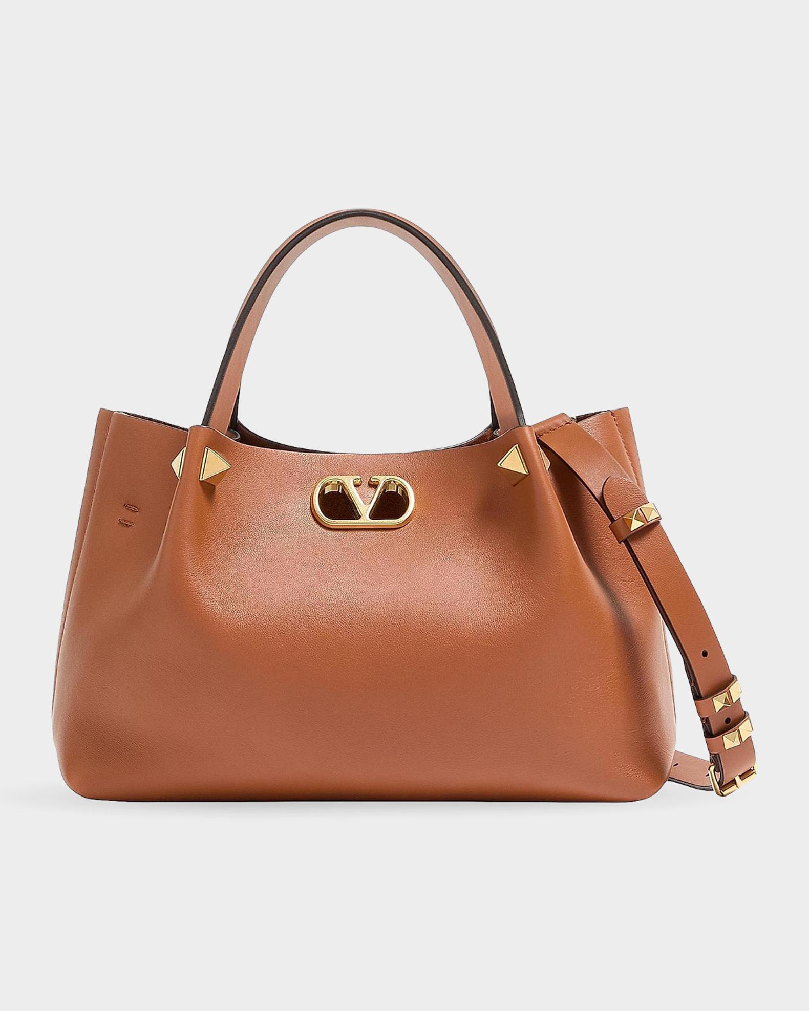Valentino Garavani Small Soft Leather Top Handle Bag | Neiman Marcus