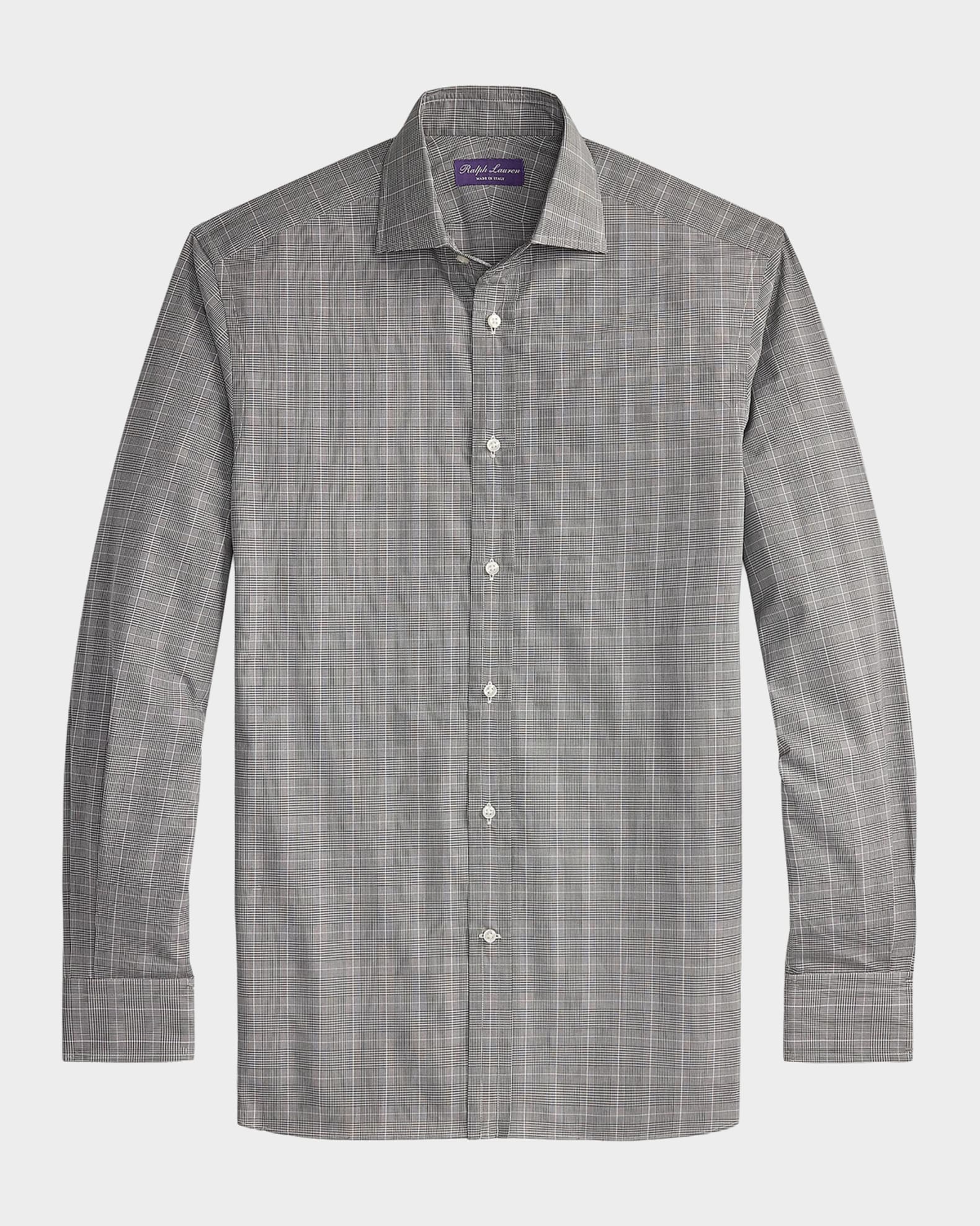 Ralph Lauren Purple Label Men's Glen Plaid Twill Classic-Fit Shirt