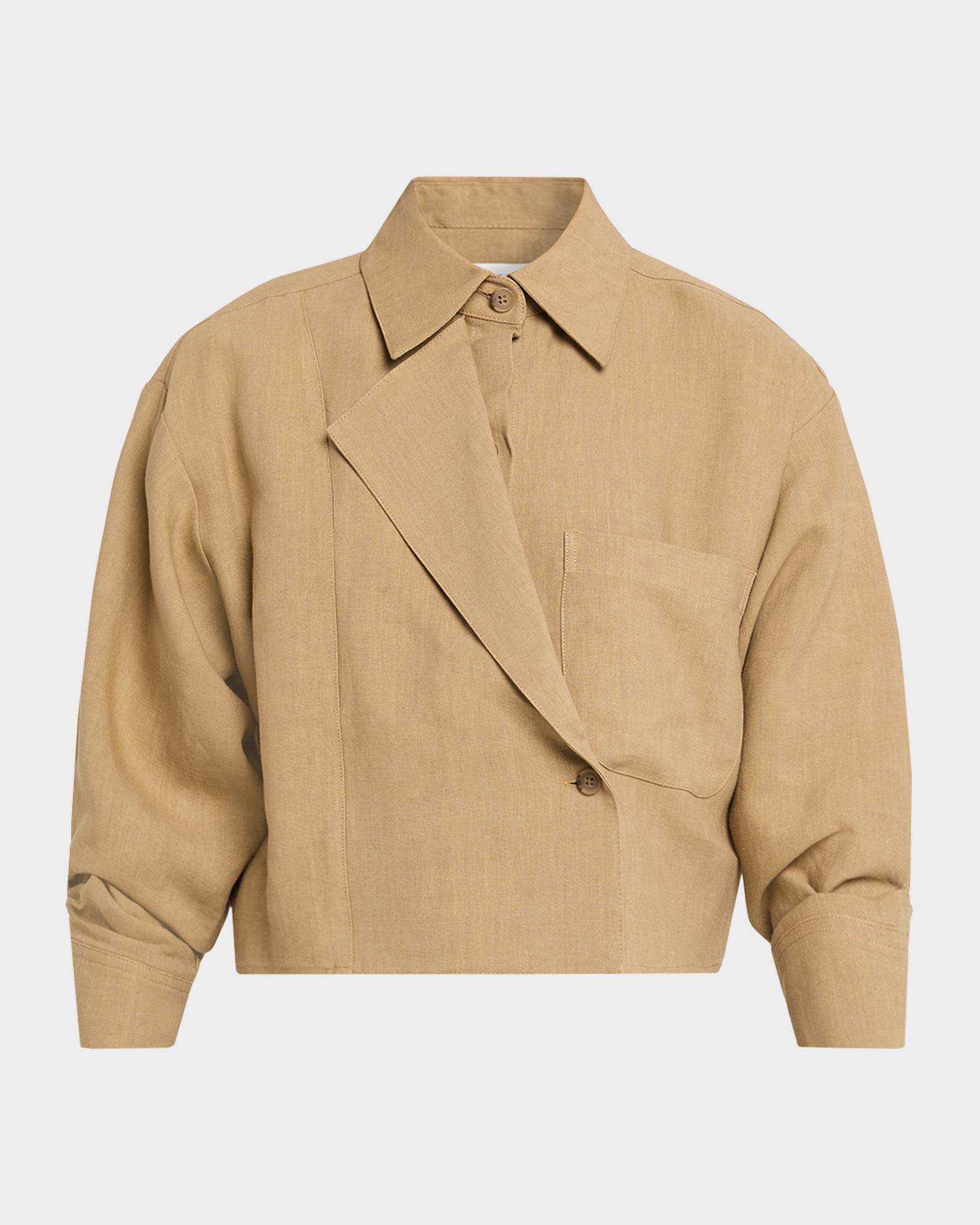 TWP Next Chapter Washed Linen Top | Neiman Marcus
