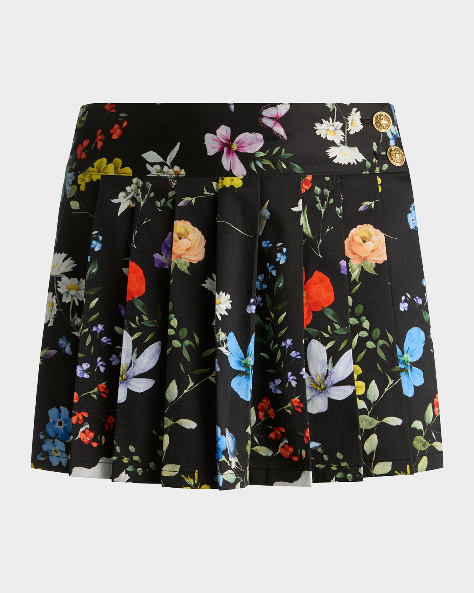 パンツ 新品 alice+olivia レース×刺繍 ショートパンツ ブラック ベージュ