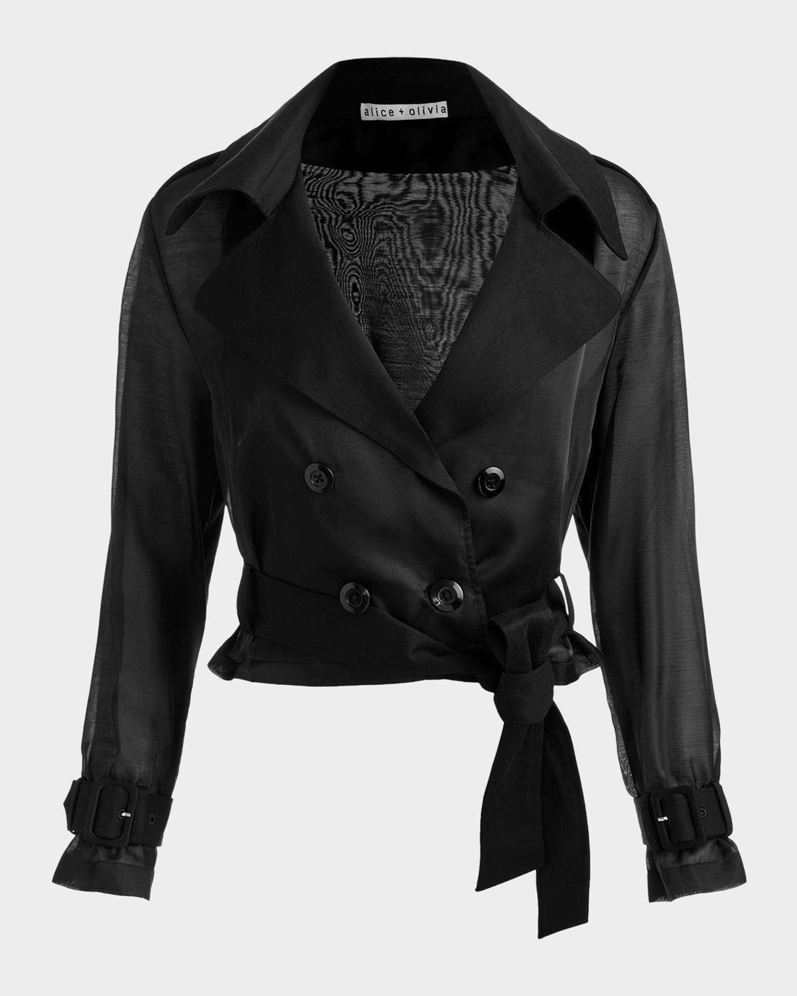 Alice auaa wire collar sheer jacket | ヤマダウェブコム