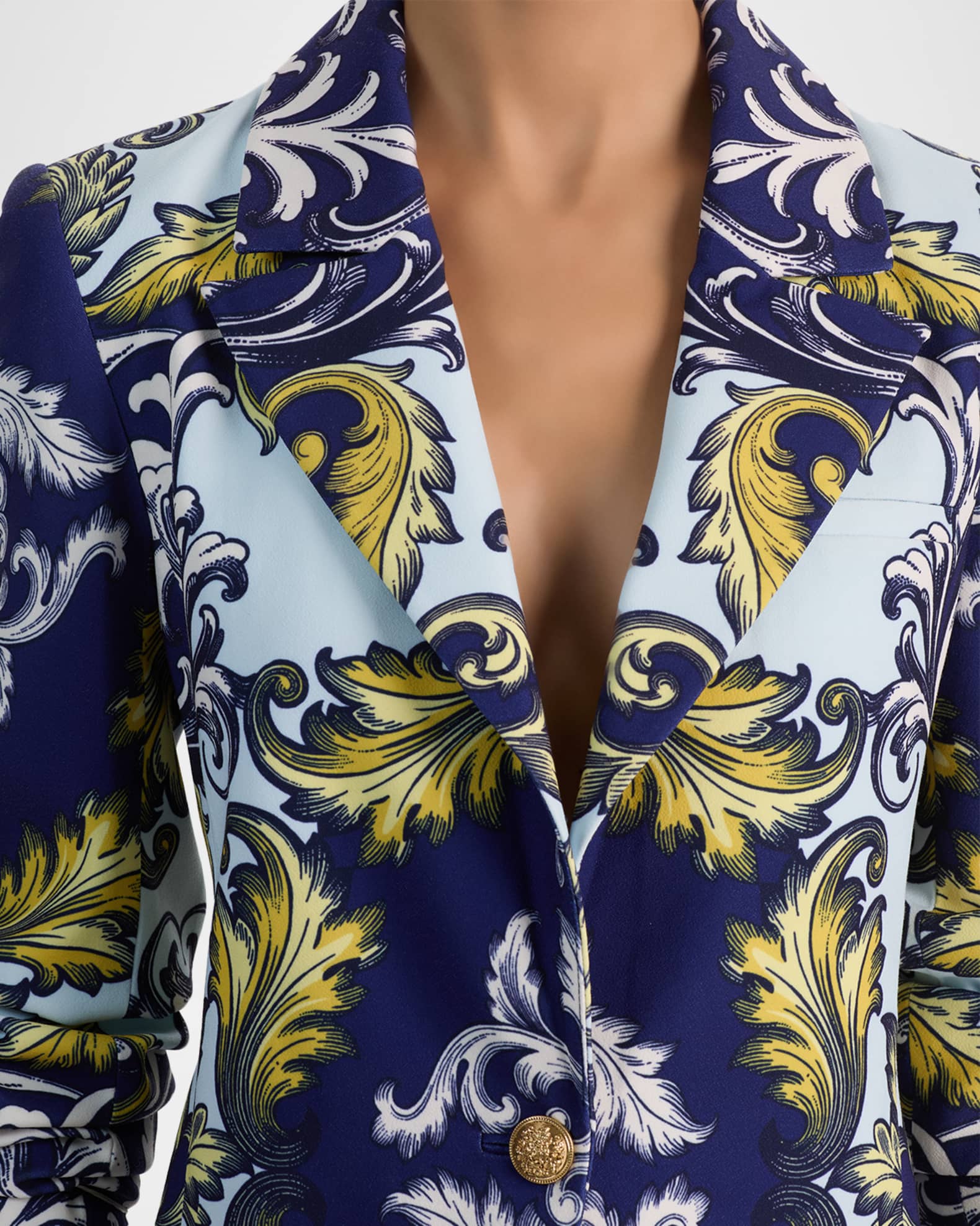 ALICE + OLIVIA Hope Clean Fitted Blazer | Neiman Marcus