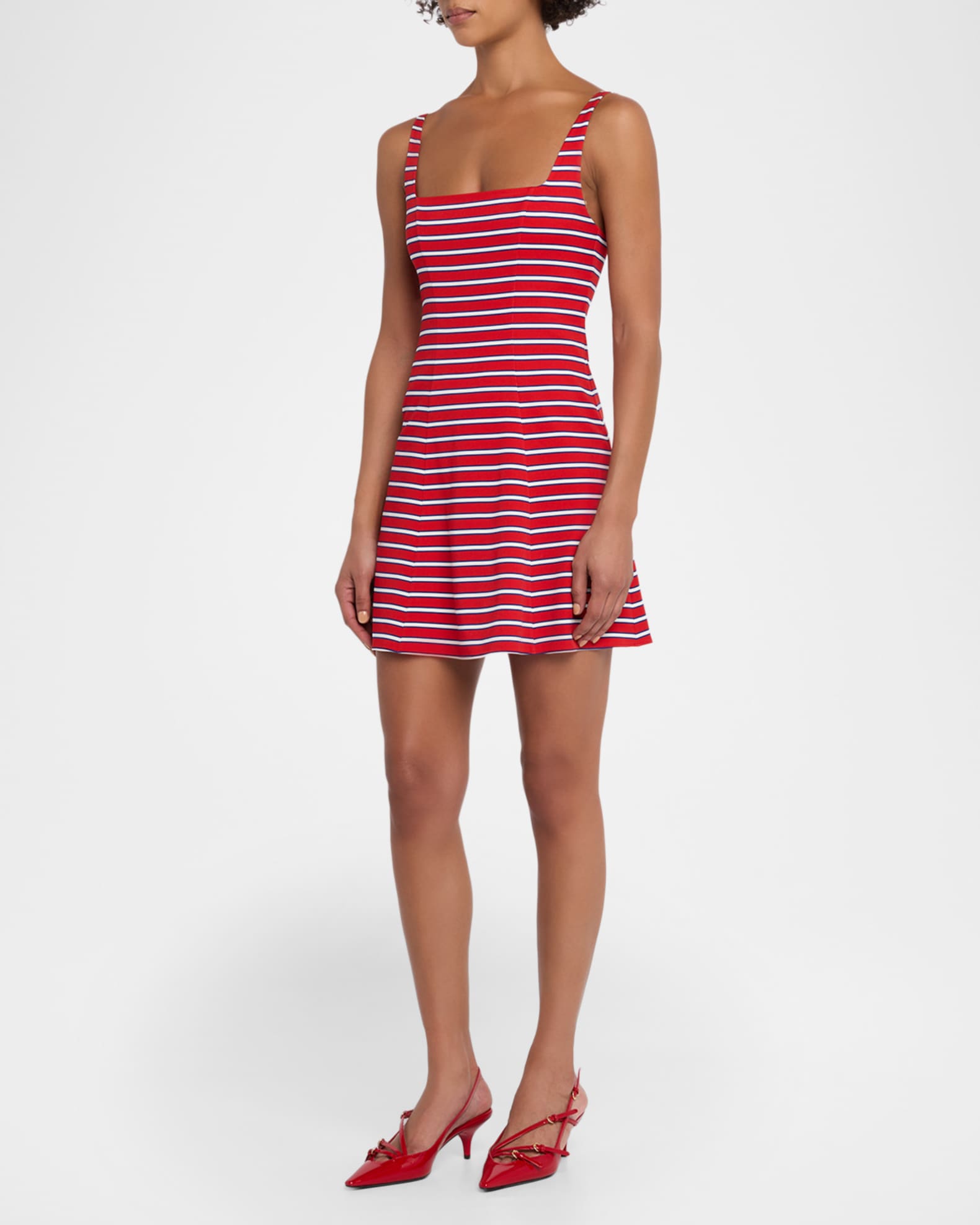 alice and olivia striped sequin dress Alice + Olivia Artea Embellished Maxi Dress in White