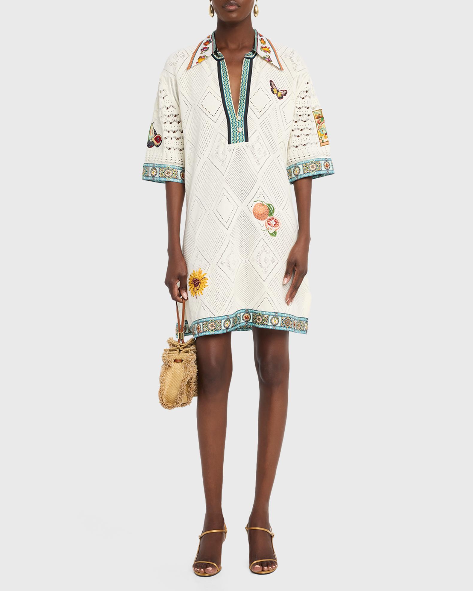 Camilla Magic of the Mercado Silk Knit Tunic | Neiman Marcus
