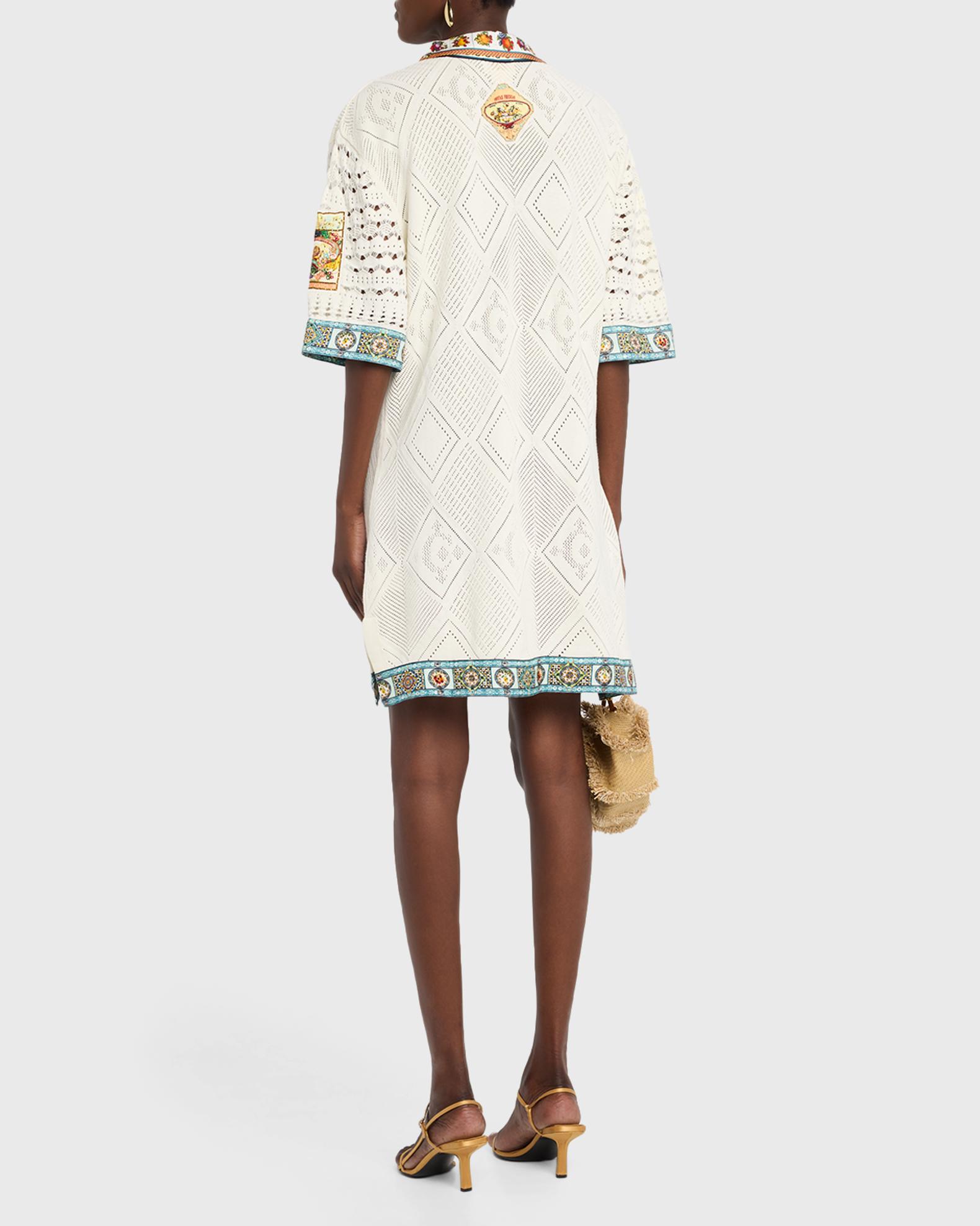 CAMILLA | Silk Collar Knit Tunic Magic of the Mercado, XS/S | Magic of the MERCADO
