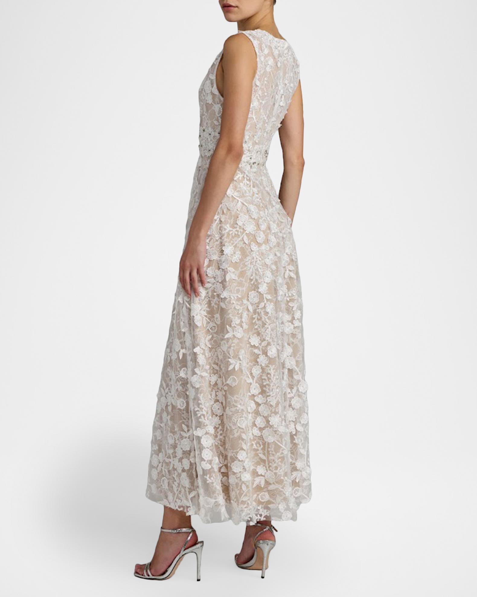 full length chiffon dress Bellflower Pink Maxi - US 18 neckline sits under a 040625 The Best Bridal Shower Option:Add Matching Cloak