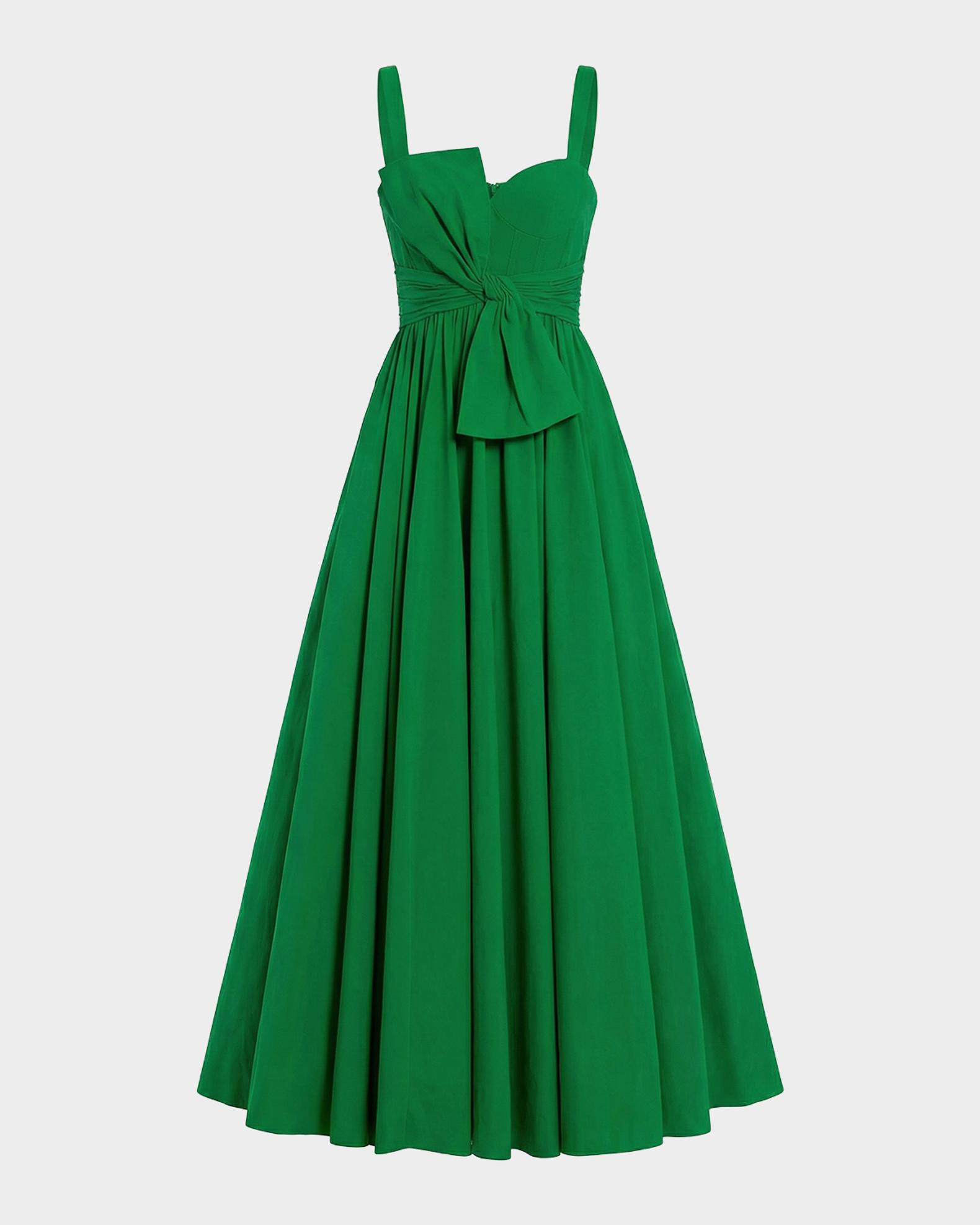 Mac Duggal Sweetheart Bow-Front Faille Gown | Neiman Marcus