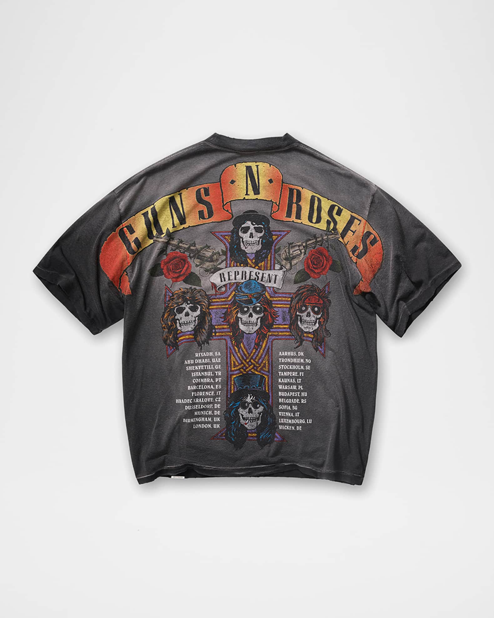 GUNSN’ROSES公式ファンクラブNIGHTRAINTシャツおまけつき AUTHENTIC Guns N Roses GNR Nightrain 2016 Official Fan Club XL T