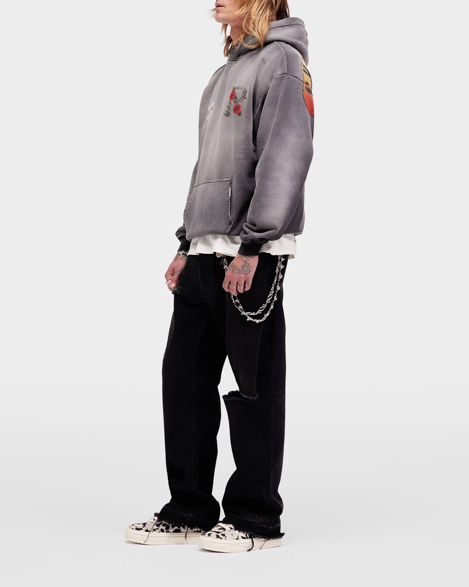 REPRESENT x Guns N' Roses Men's Tour Hoodie | Neiman Marcus