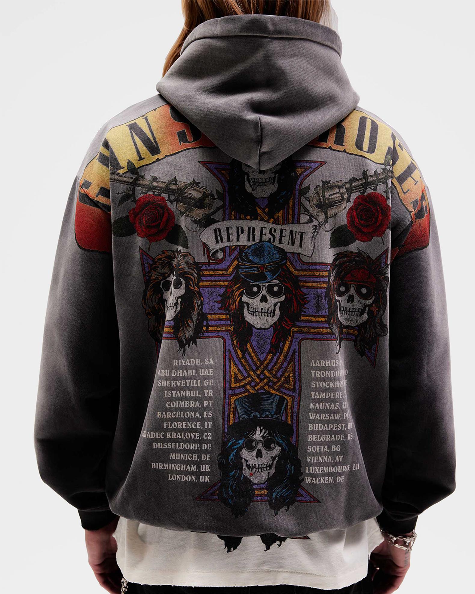 REPRESENT x Guns N’ Roses Men's Tour Hoodie | Neiman Marcus