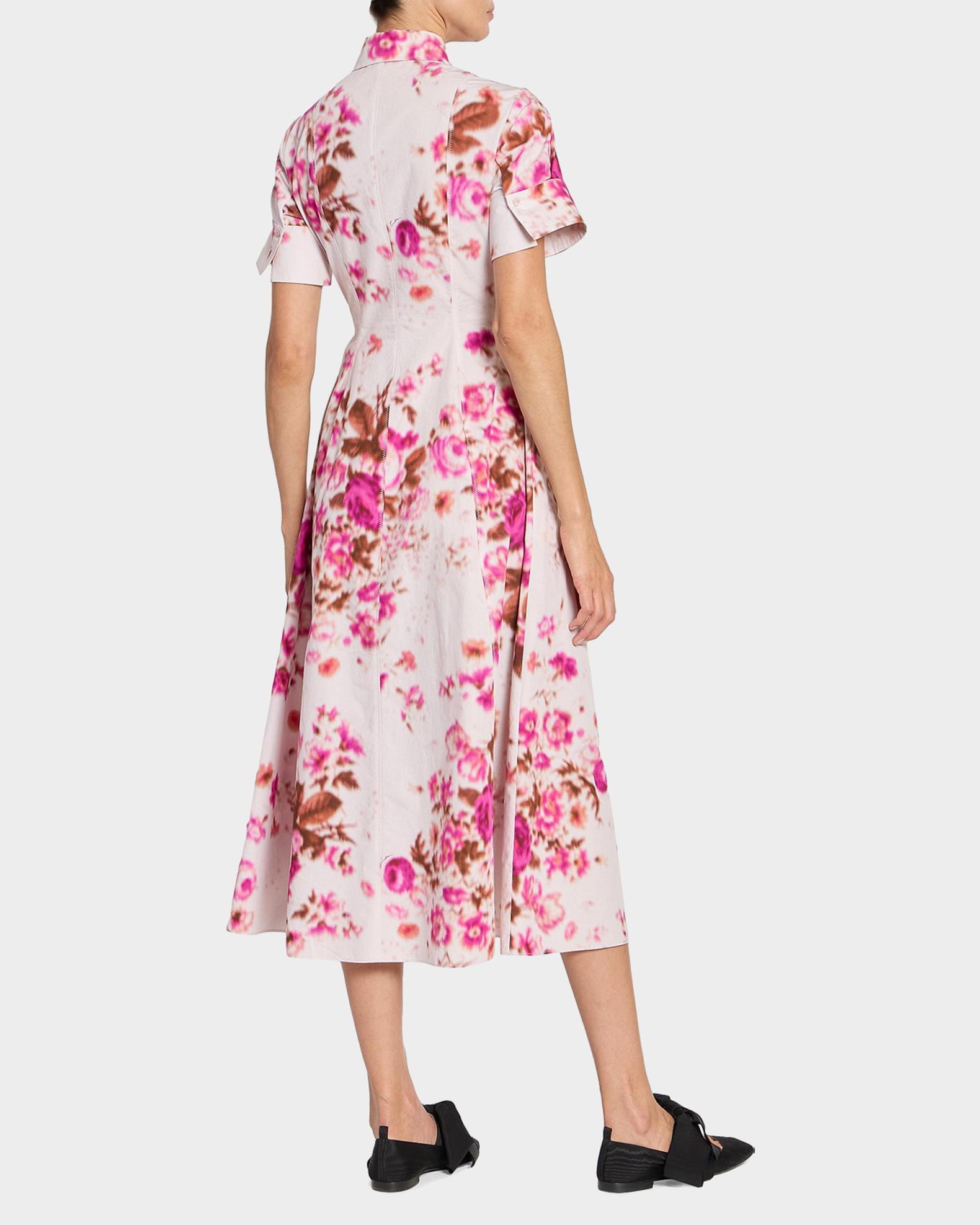erdem short sleeve midi dress ERDEM