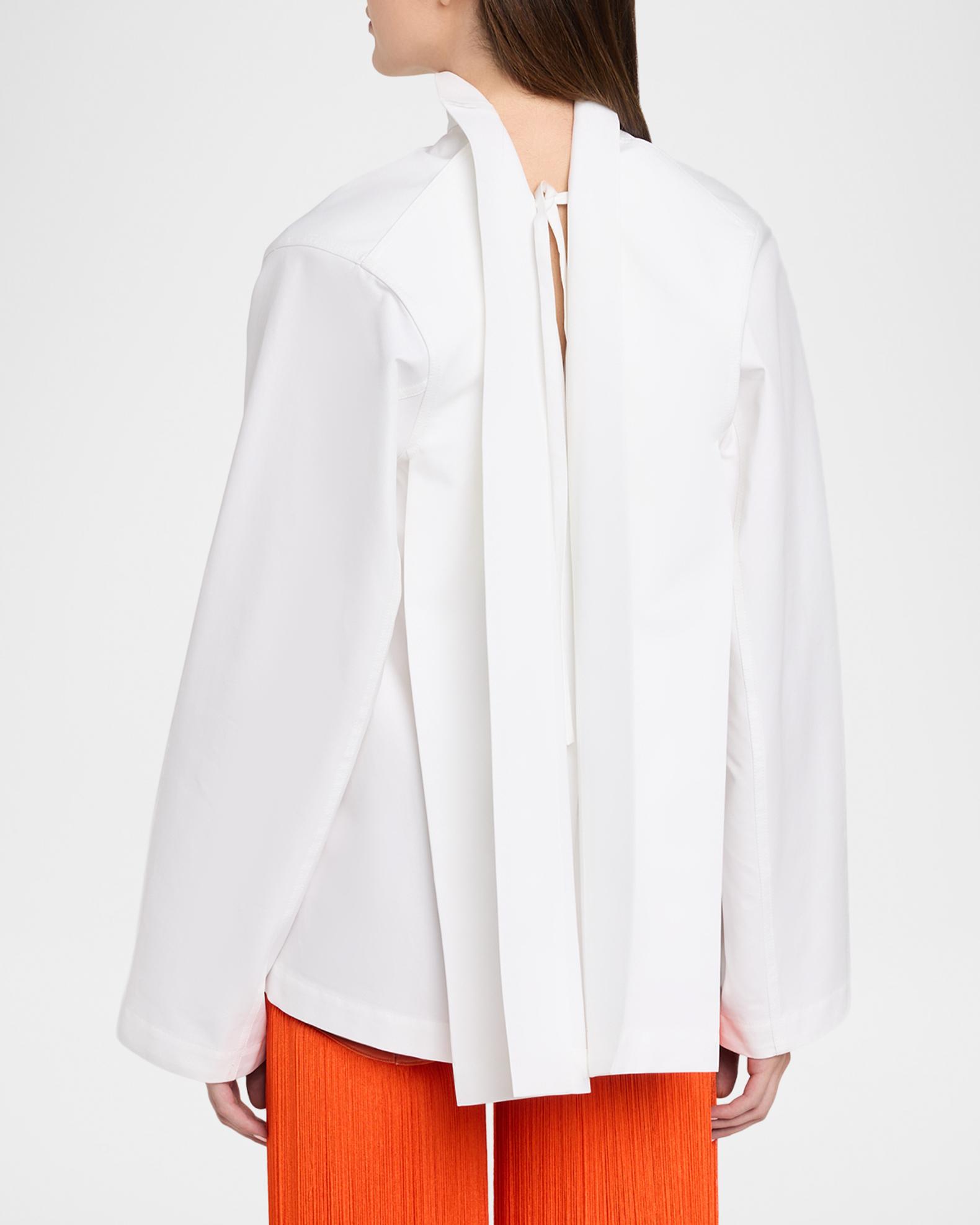 ALAÏA Cotton Poplin Reverse Jacket | Neiman Marcus