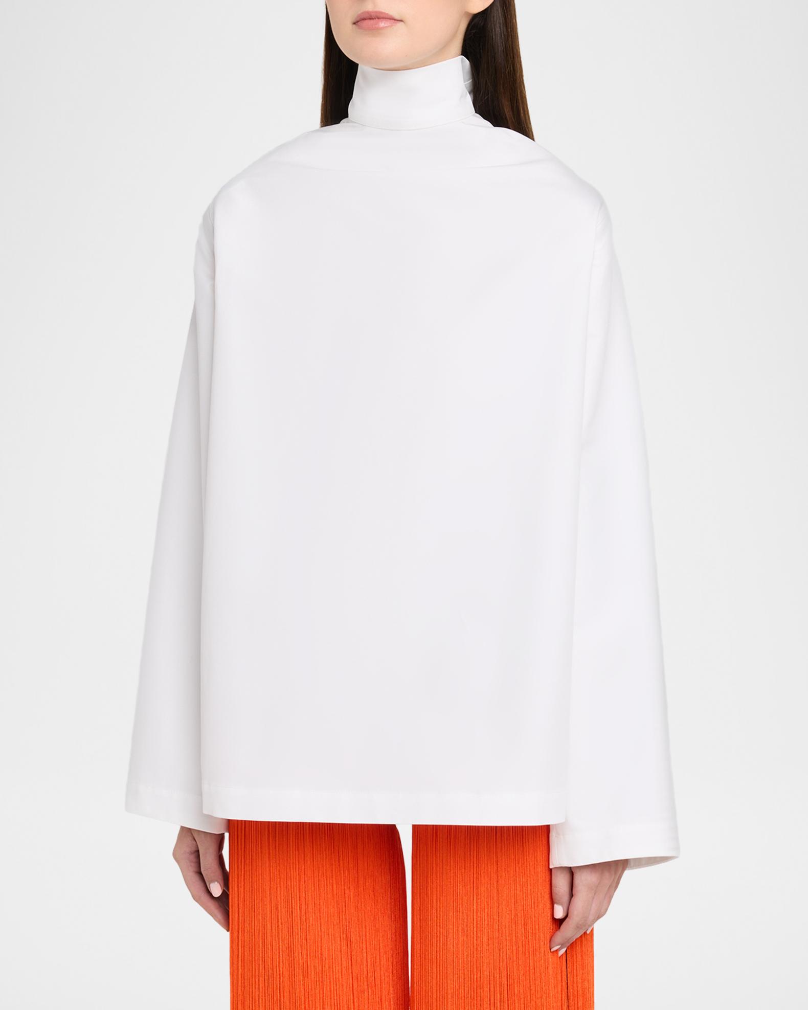 ALAÏA Cotton Poplin Reverse Jacket | Neiman Marcus