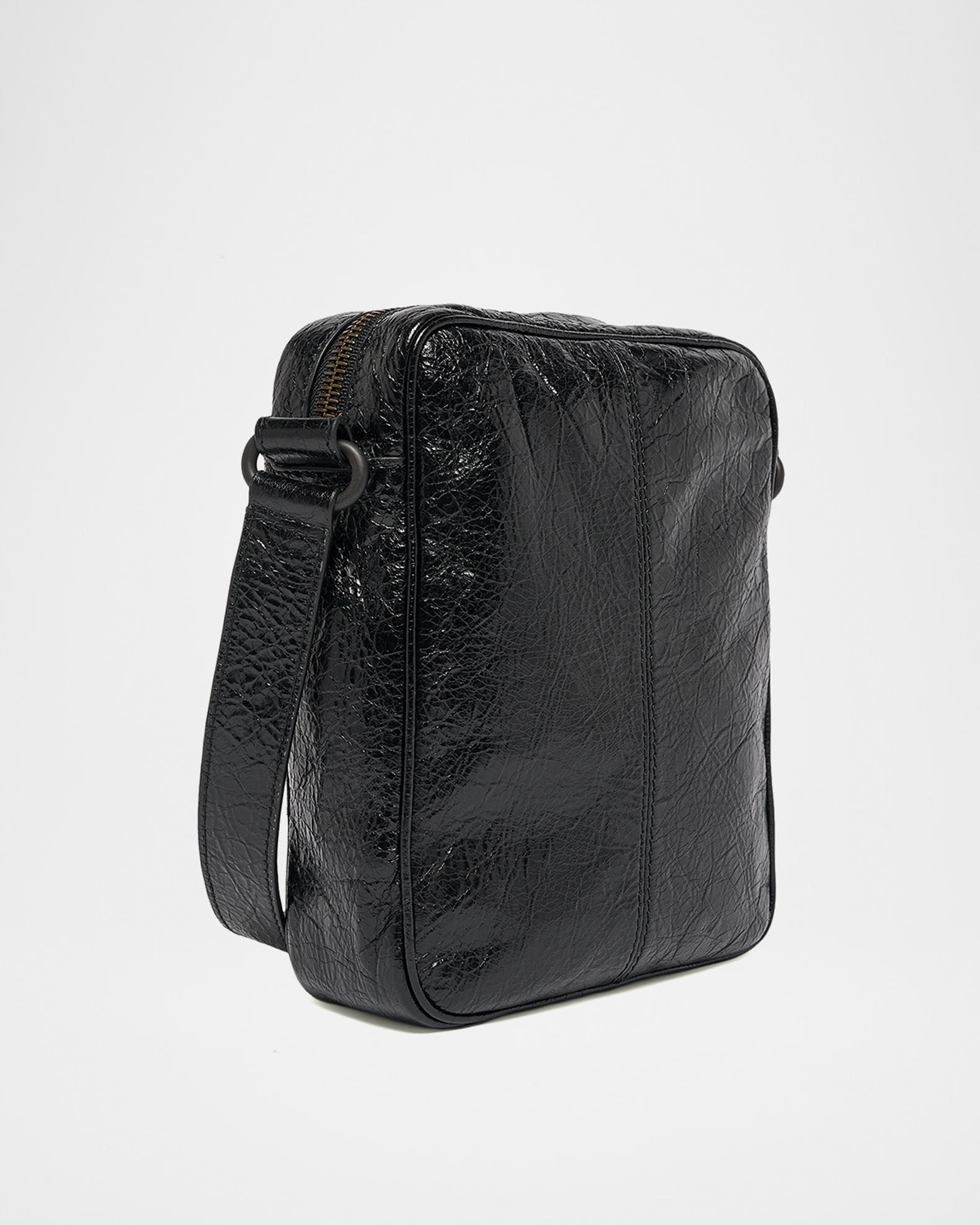 Balenciaga Men's Le City Leather Crossbody Bag | Neiman Marcus