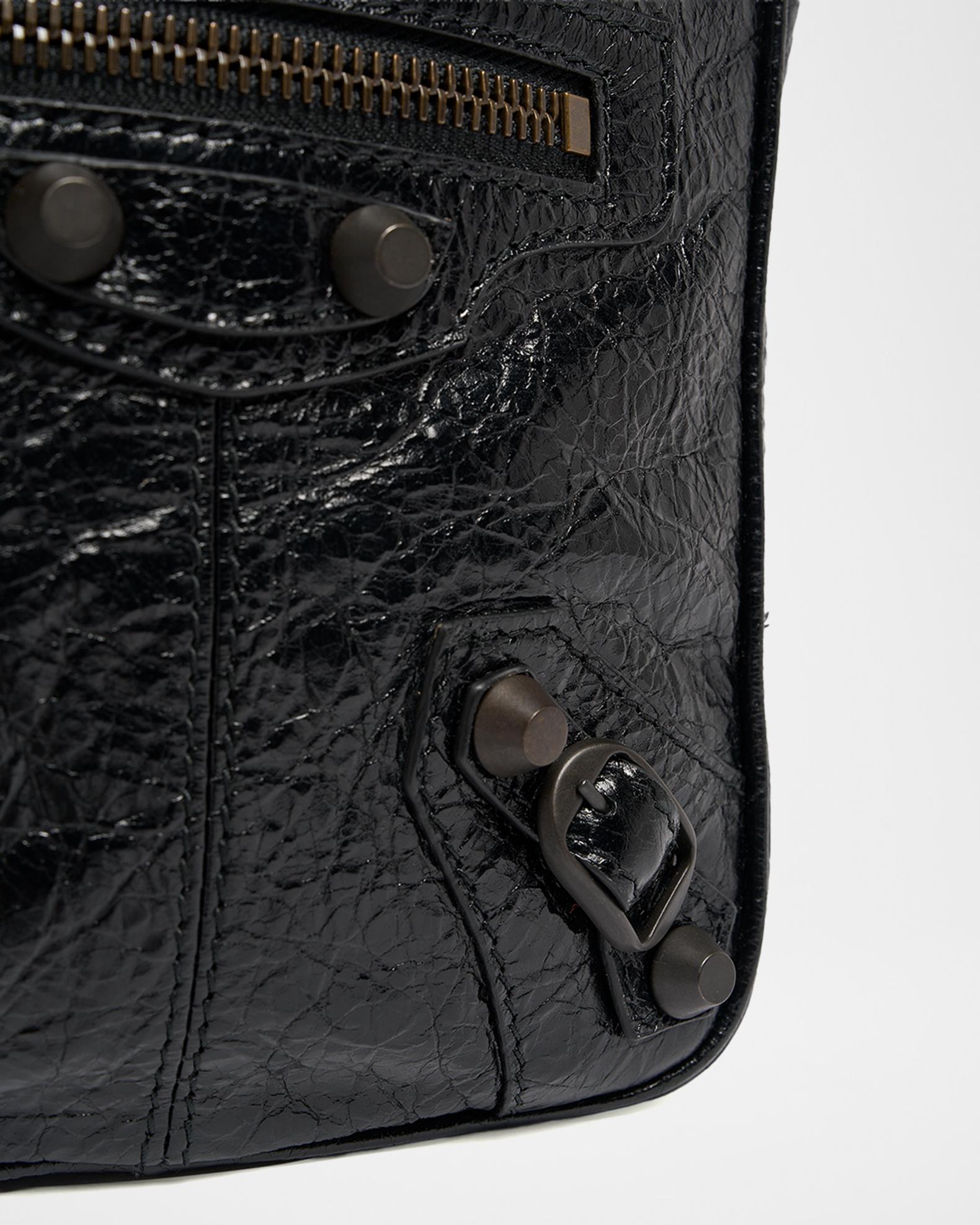 Balenciaga Men's Le City Leather Crossbody Bag | Neiman Marcus
