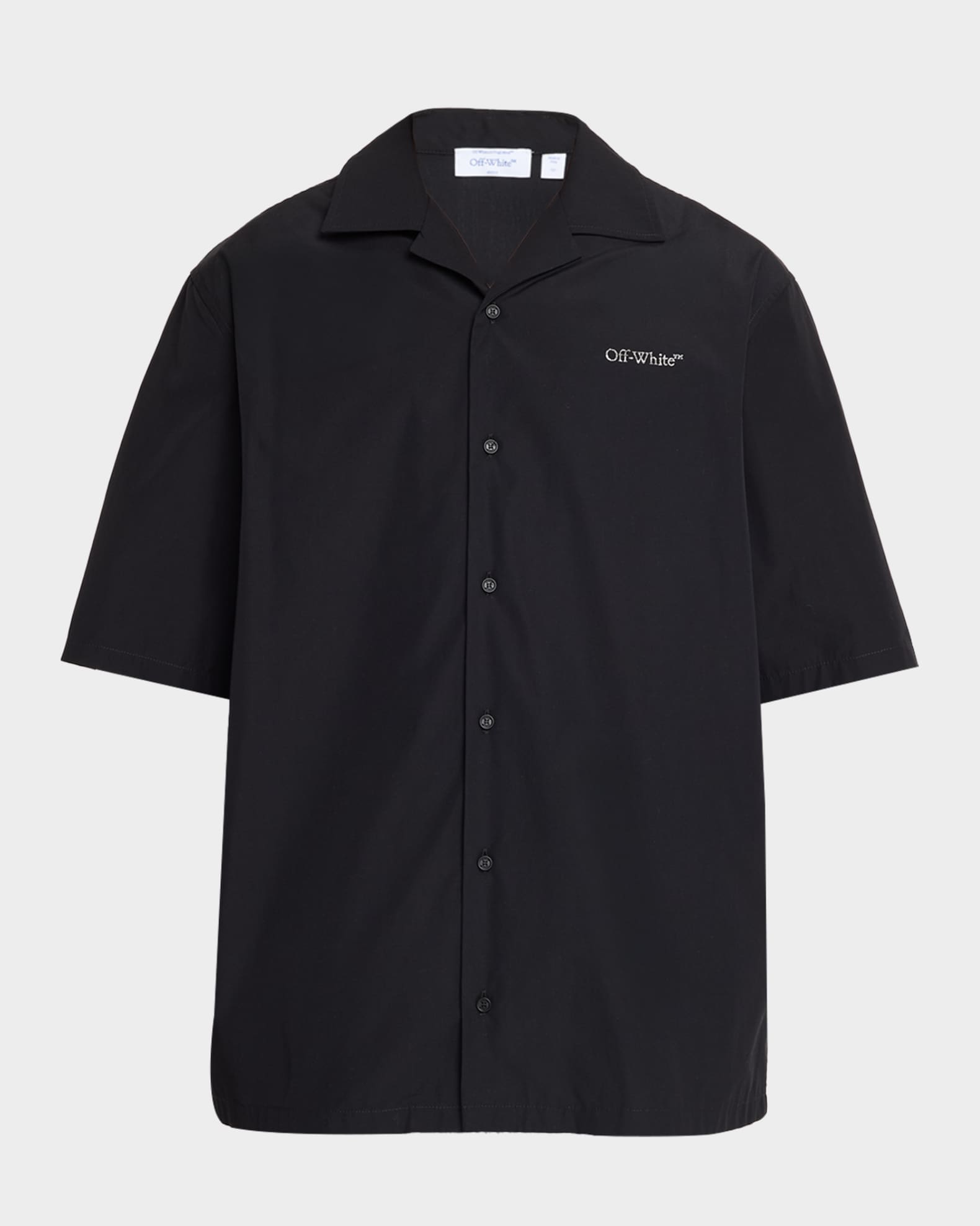 Off-White Black Cotton Shirt IT50 | L