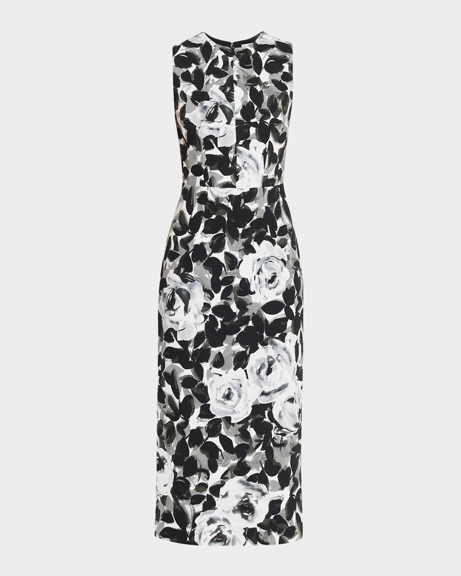 michael kors floral midi dress Michael Kors Collection Women's Floral Lace Sheath Dress - Pink - Size 8